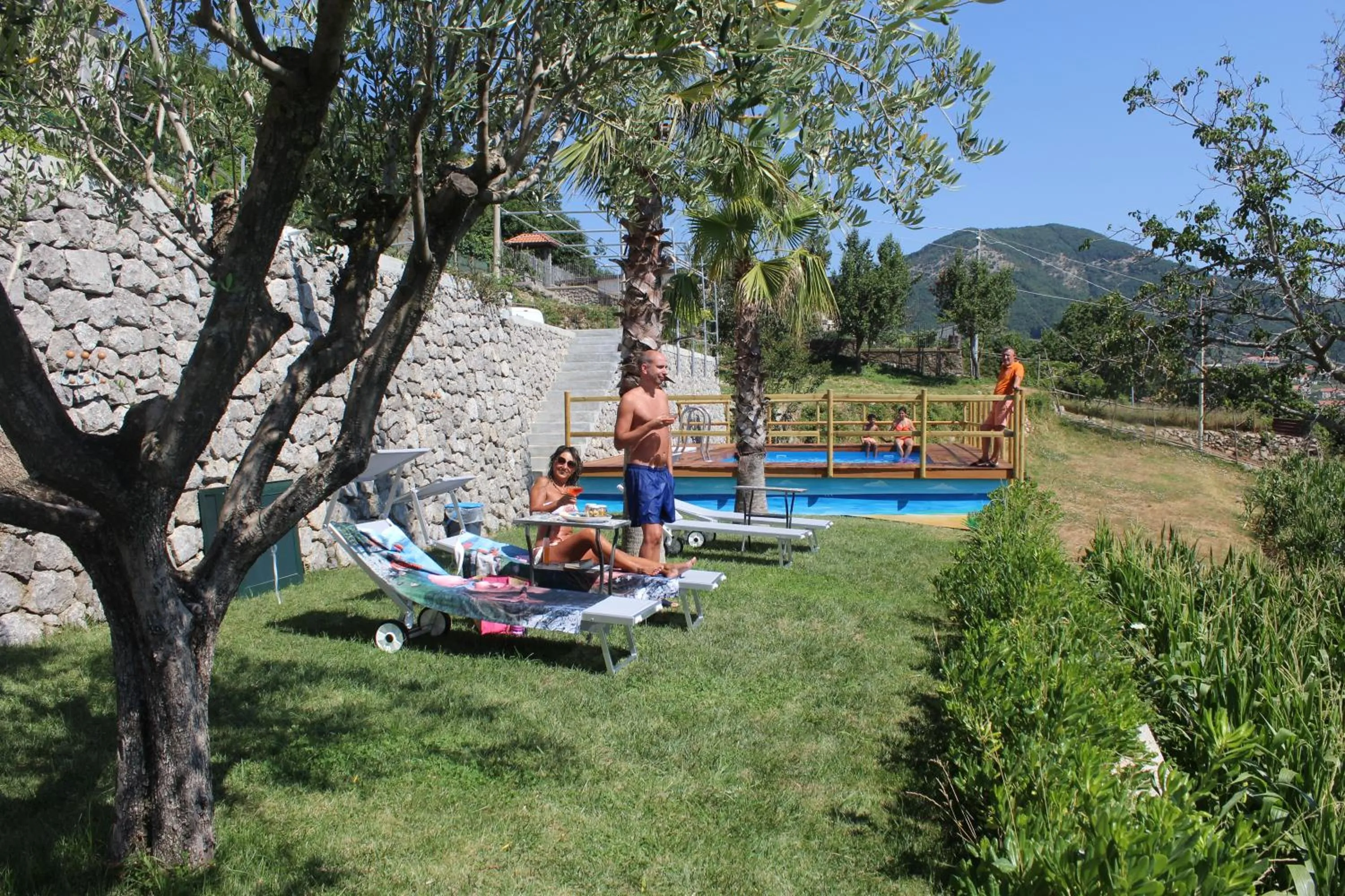 Swimming pool in Panariello Palace