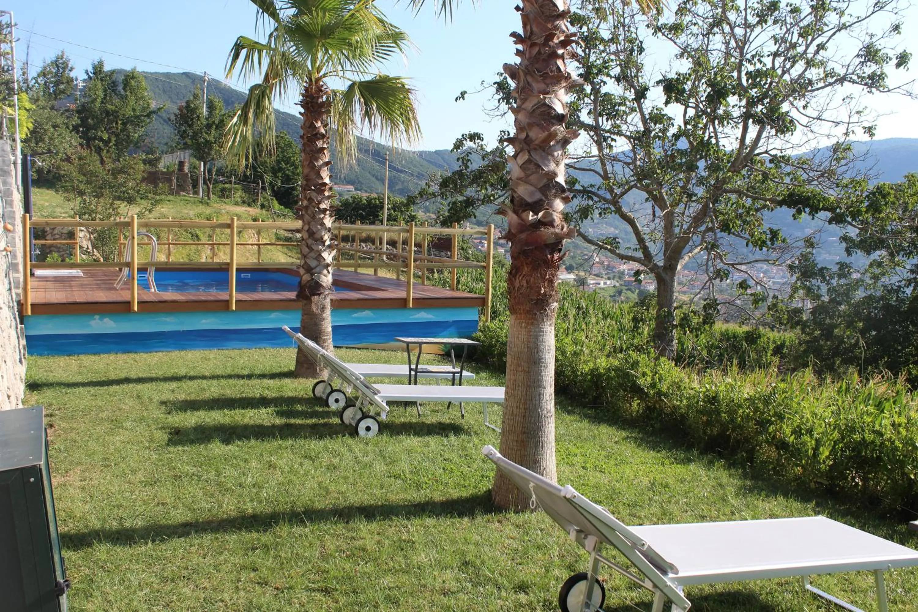 Swimming pool in Panariello Palace