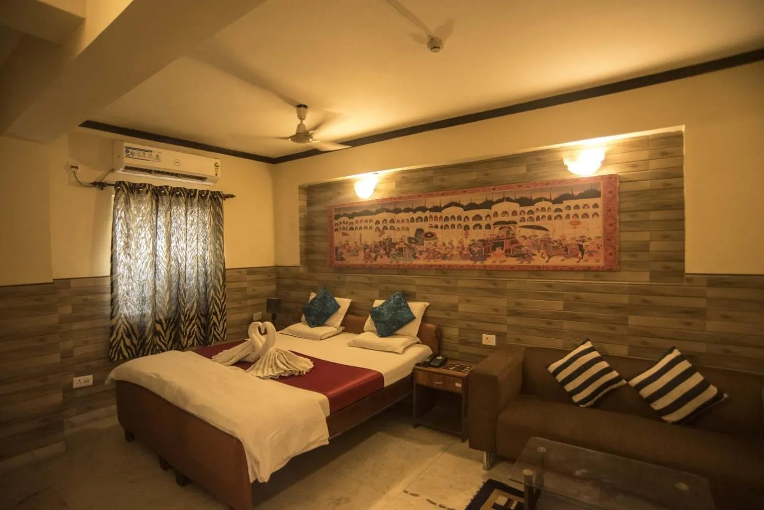 Bed in Malik Guest House