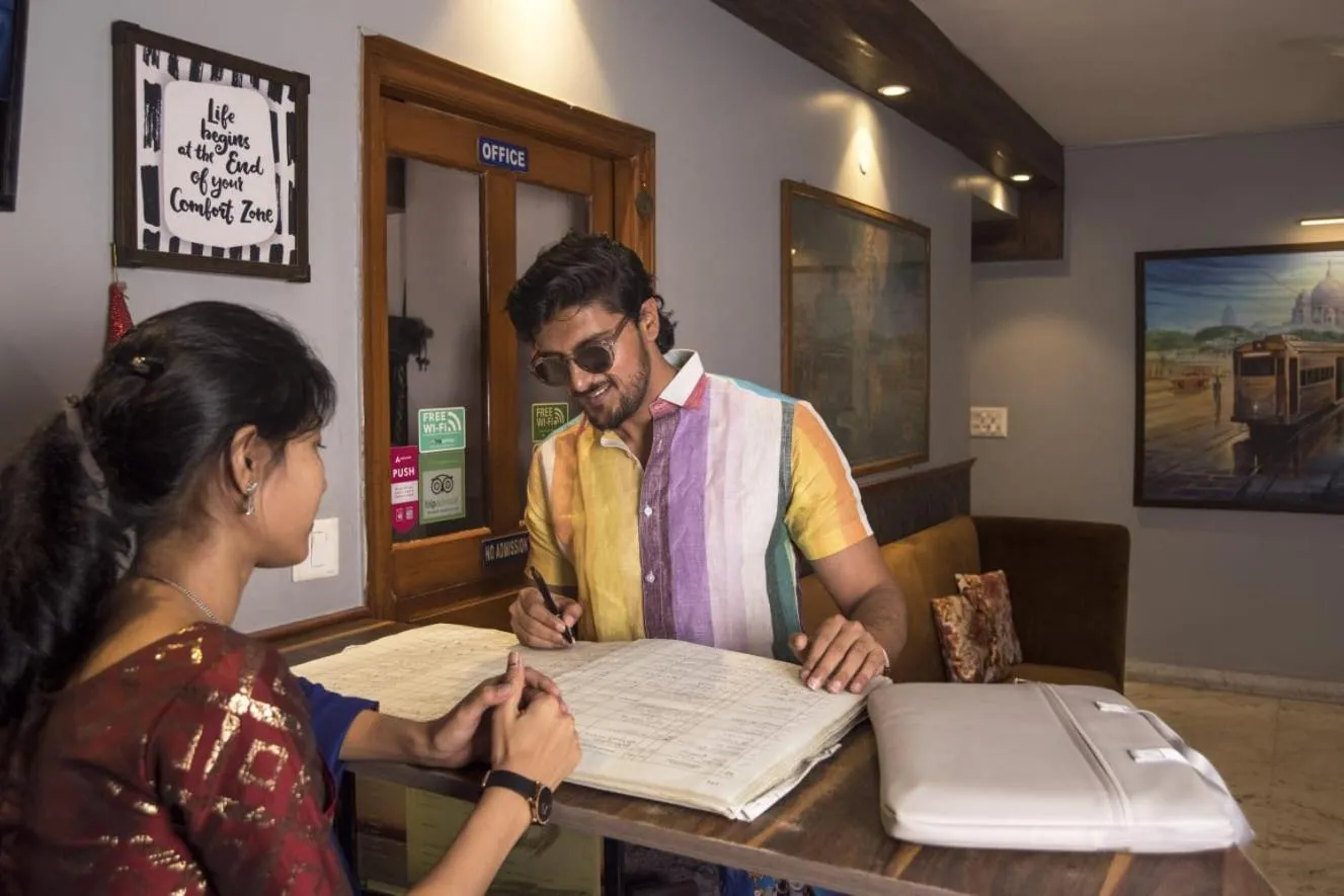 Lobby or reception in Malik Guest House