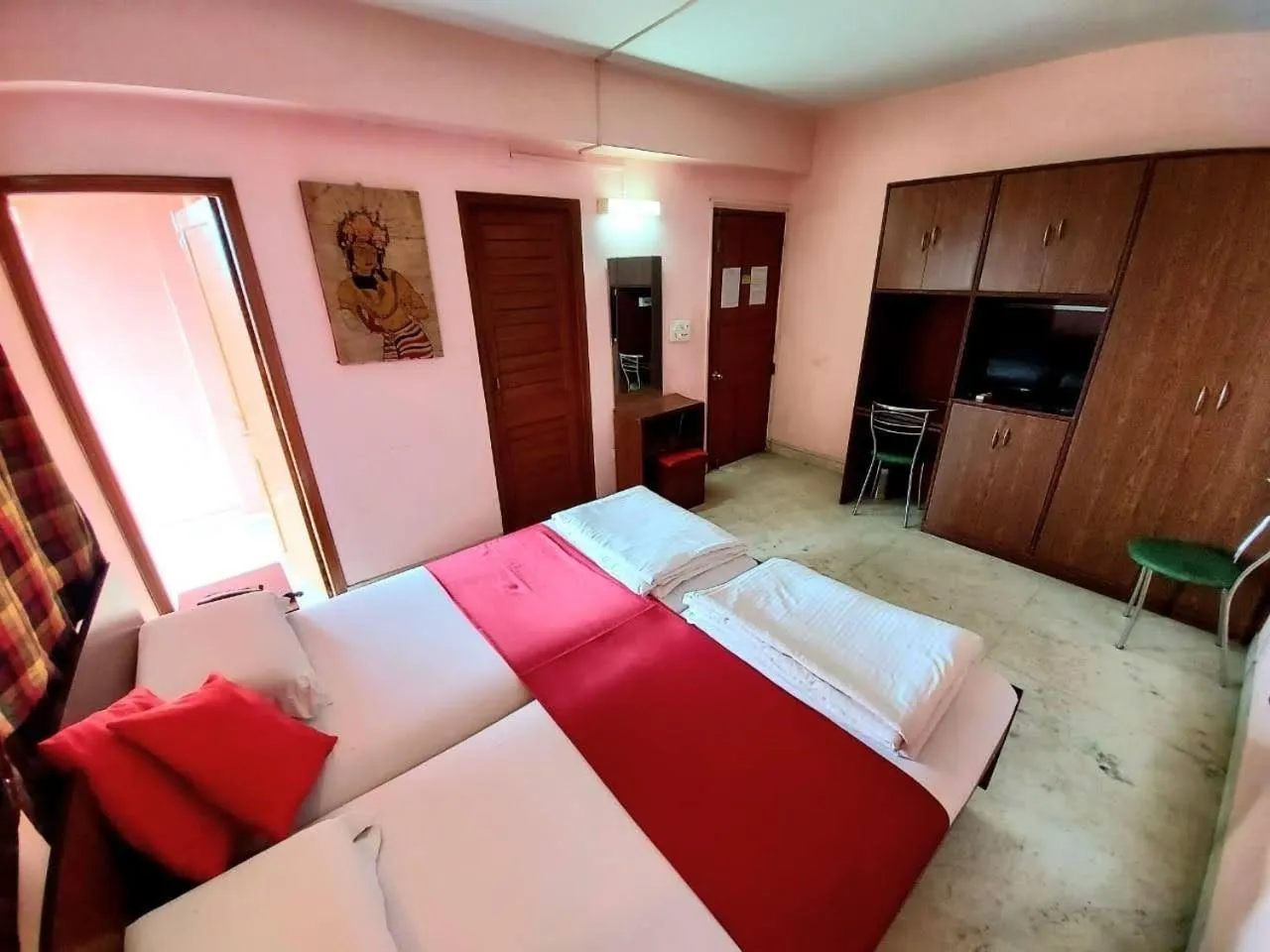 Bed in Malik Guest House