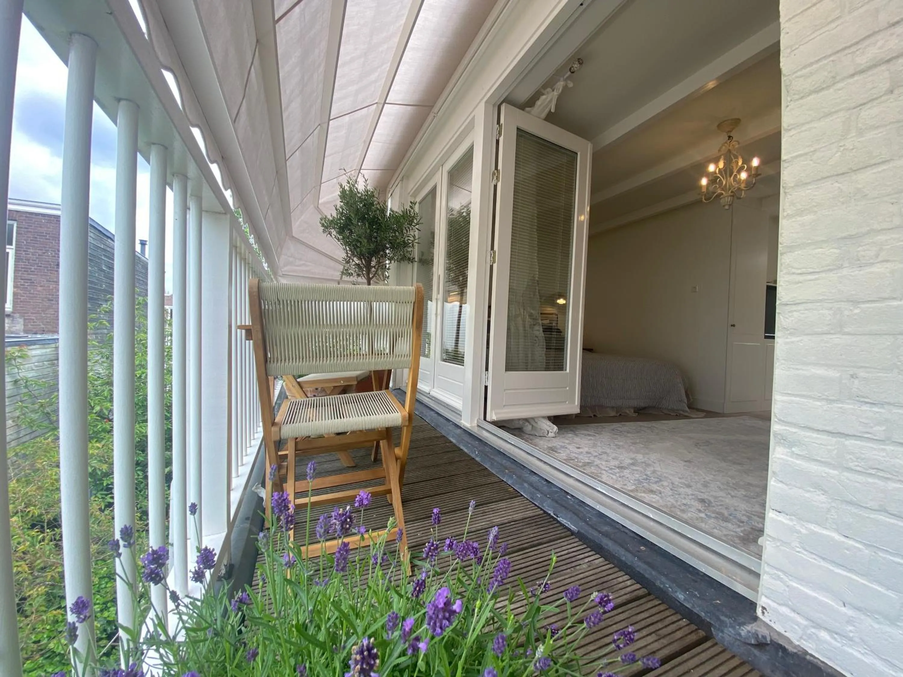 Balcony/Terrace in Bed and Breakfast Amsterdam