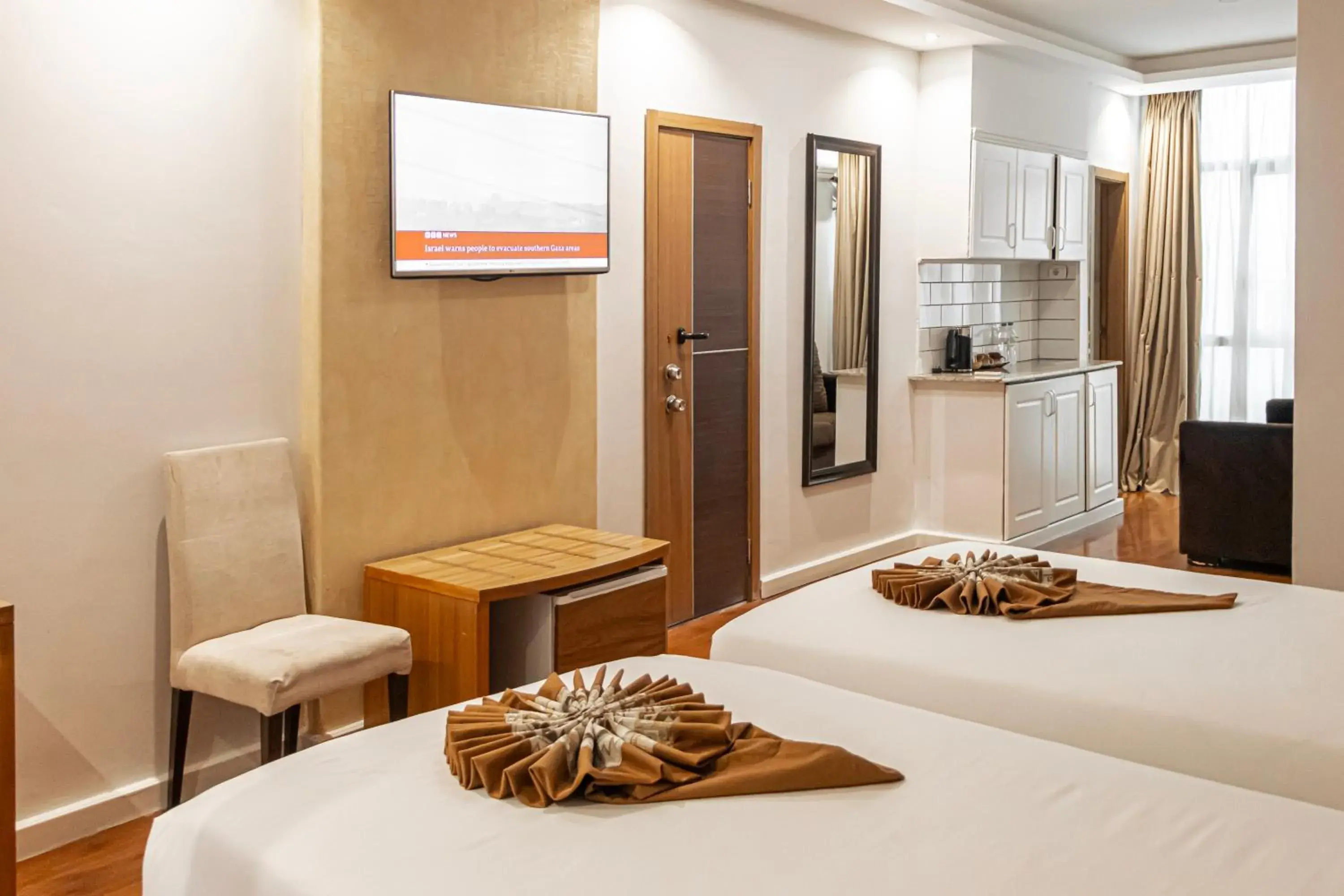 Twin Room in Bonanza Addis Hotel Twin Room in Bonanza Addis Hotel