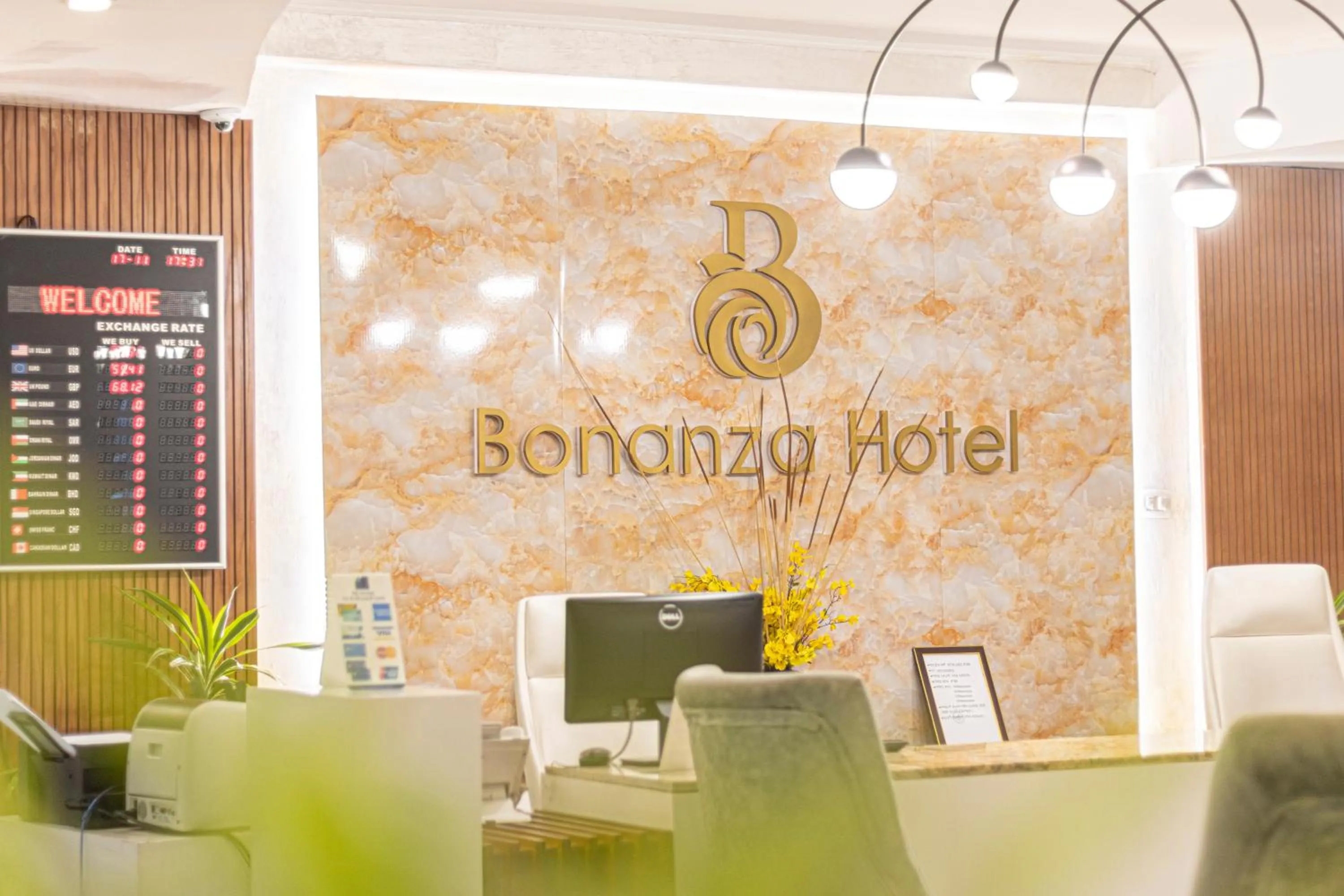 Lobby or reception in Bonanza Addis Hotel