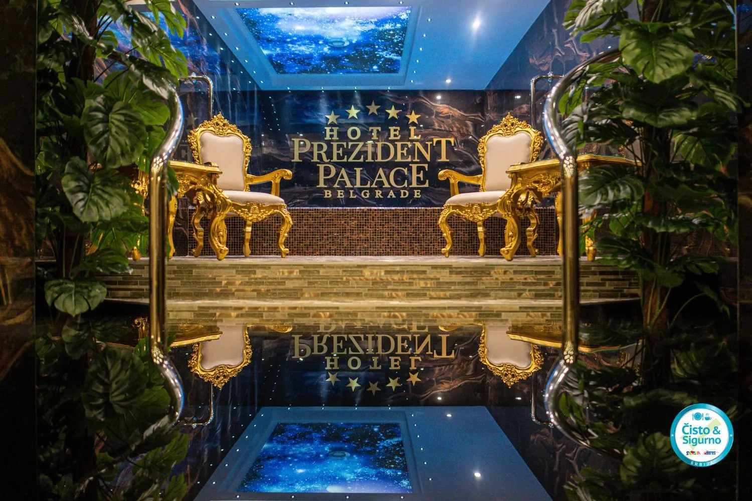 Spa and wellness centre/facilities in Prezident Palace Belgrade - Adults Only