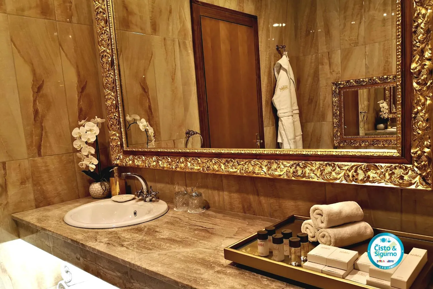 Bathroom in Prezident Palace Belgrade - Adults Only