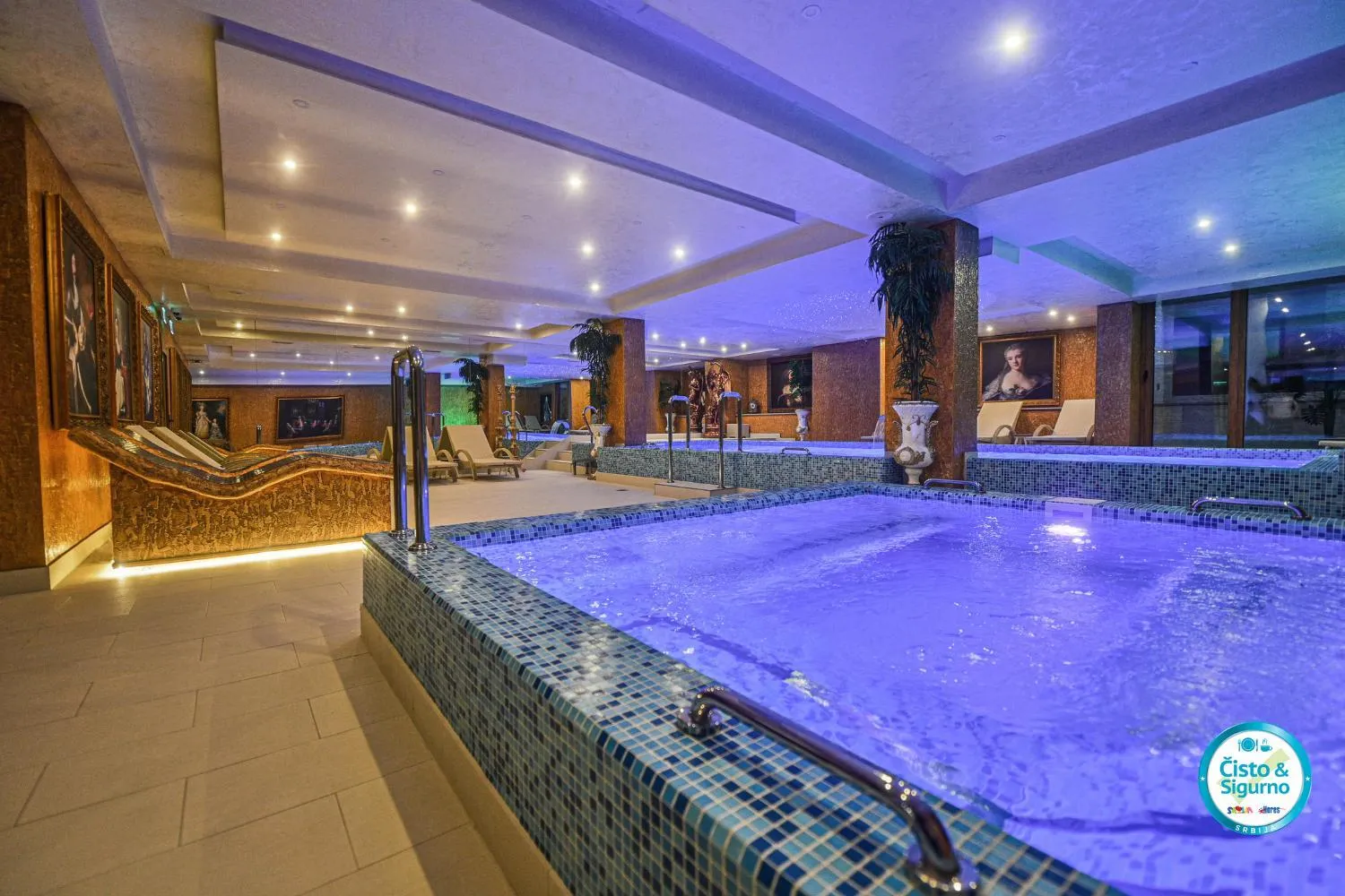 Spa and wellness centre/facilities in Prezident Palace Belgrade - Adults Only