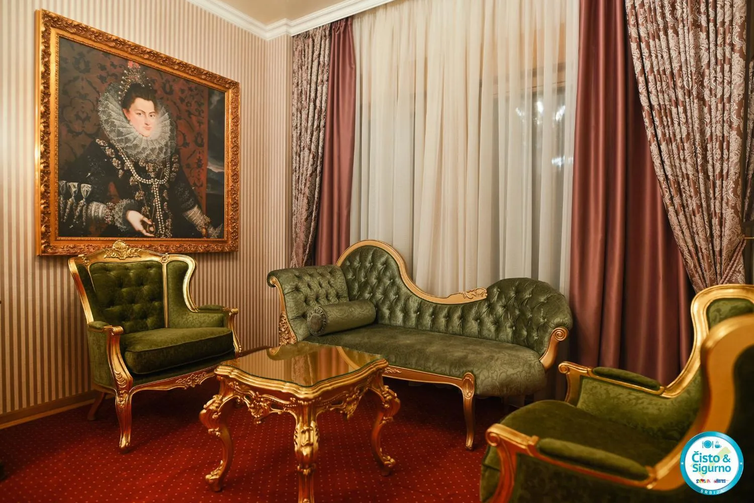 Living room in Prezident Palace Belgrade - Adults Only