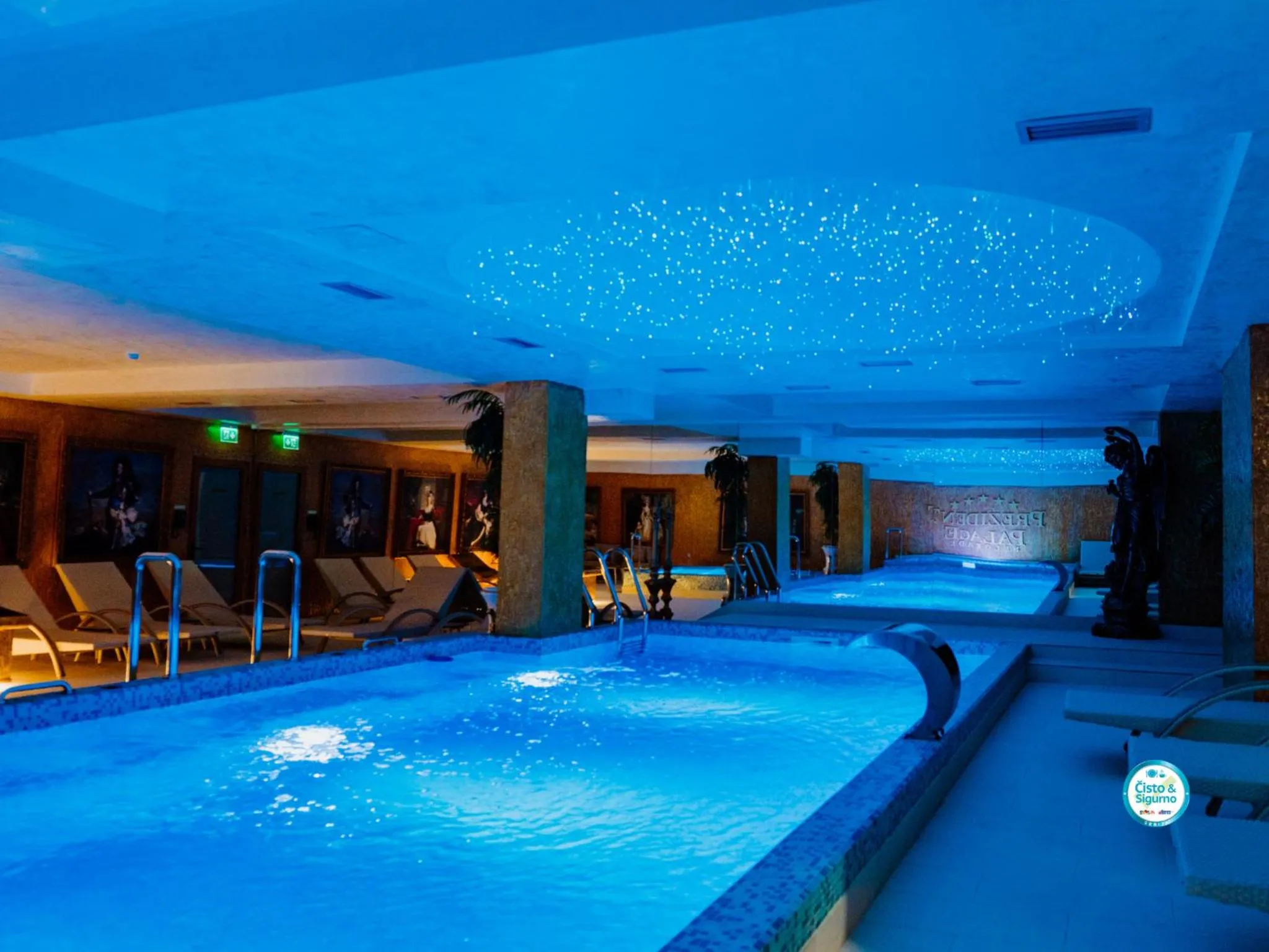 Spa and wellness centre/facilities in Prezident Palace Belgrade - Adults Only