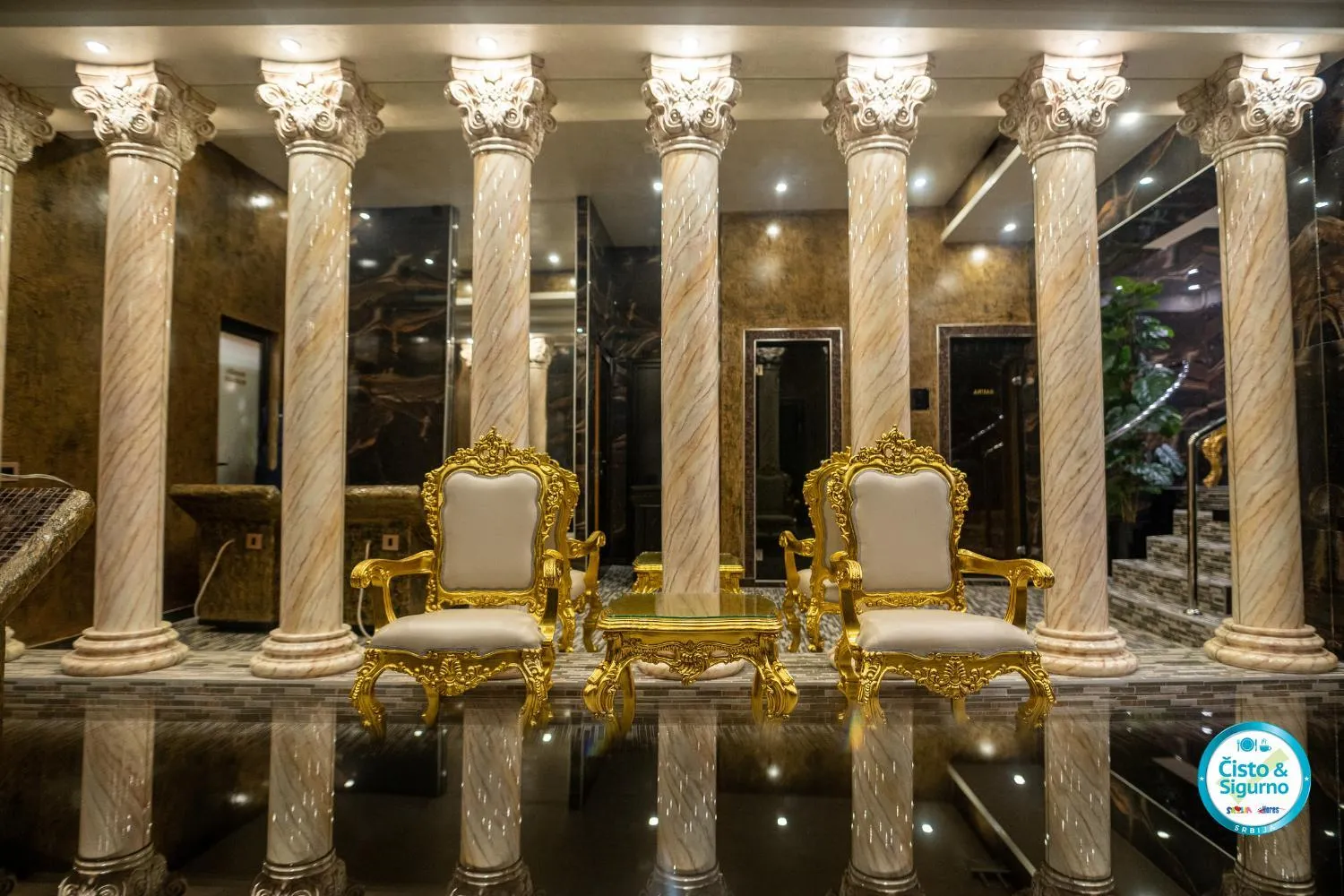 Spa and wellness centre/facilities in Prezident Palace Belgrade - Adults Only