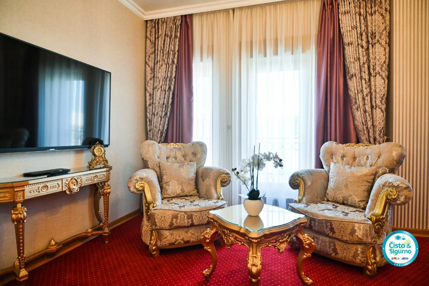 Bedroom in Prezident Palace Belgrade - Adults Only