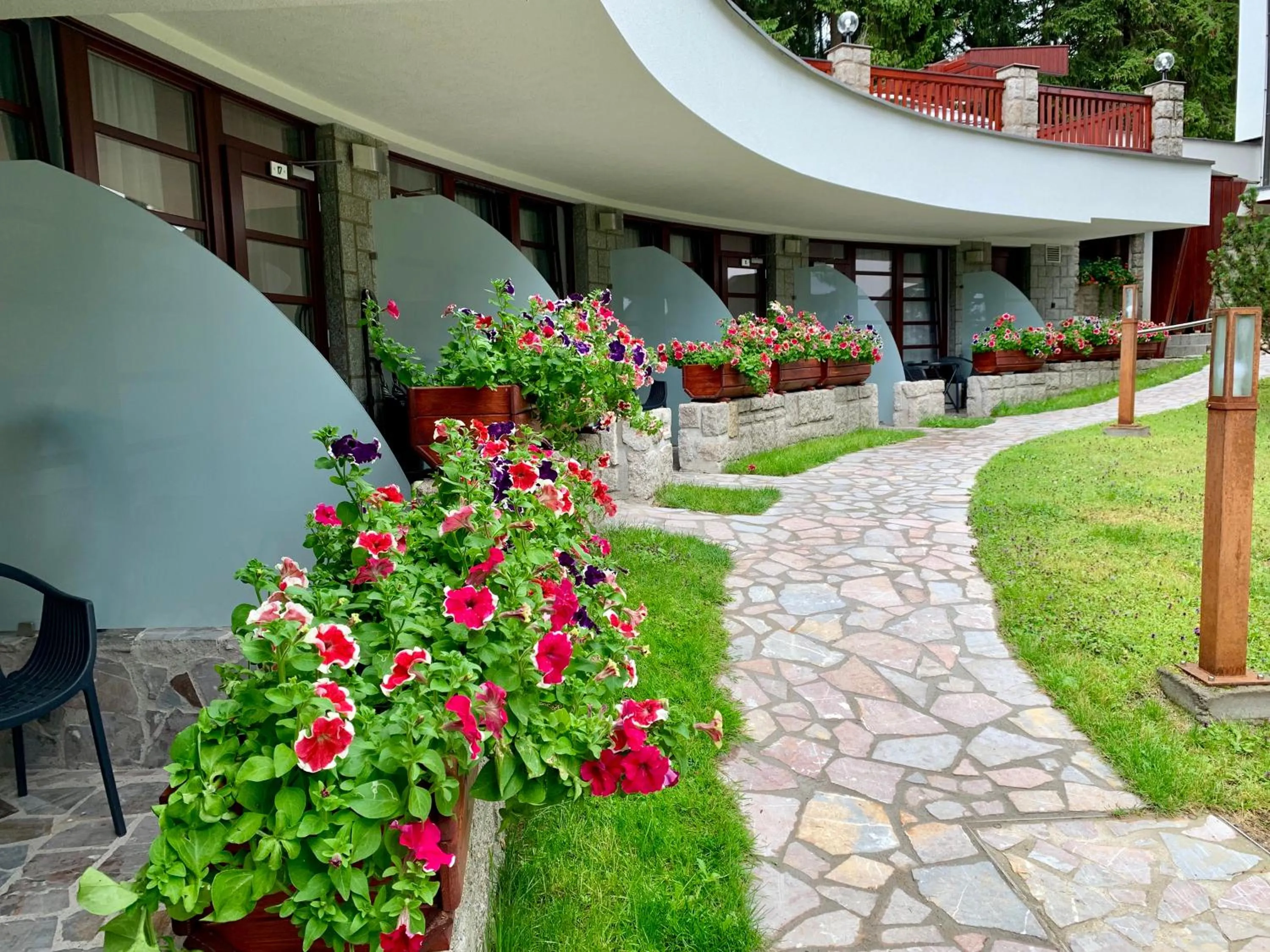 Garden in Hotel Bedriska Wellness Resort & Spa