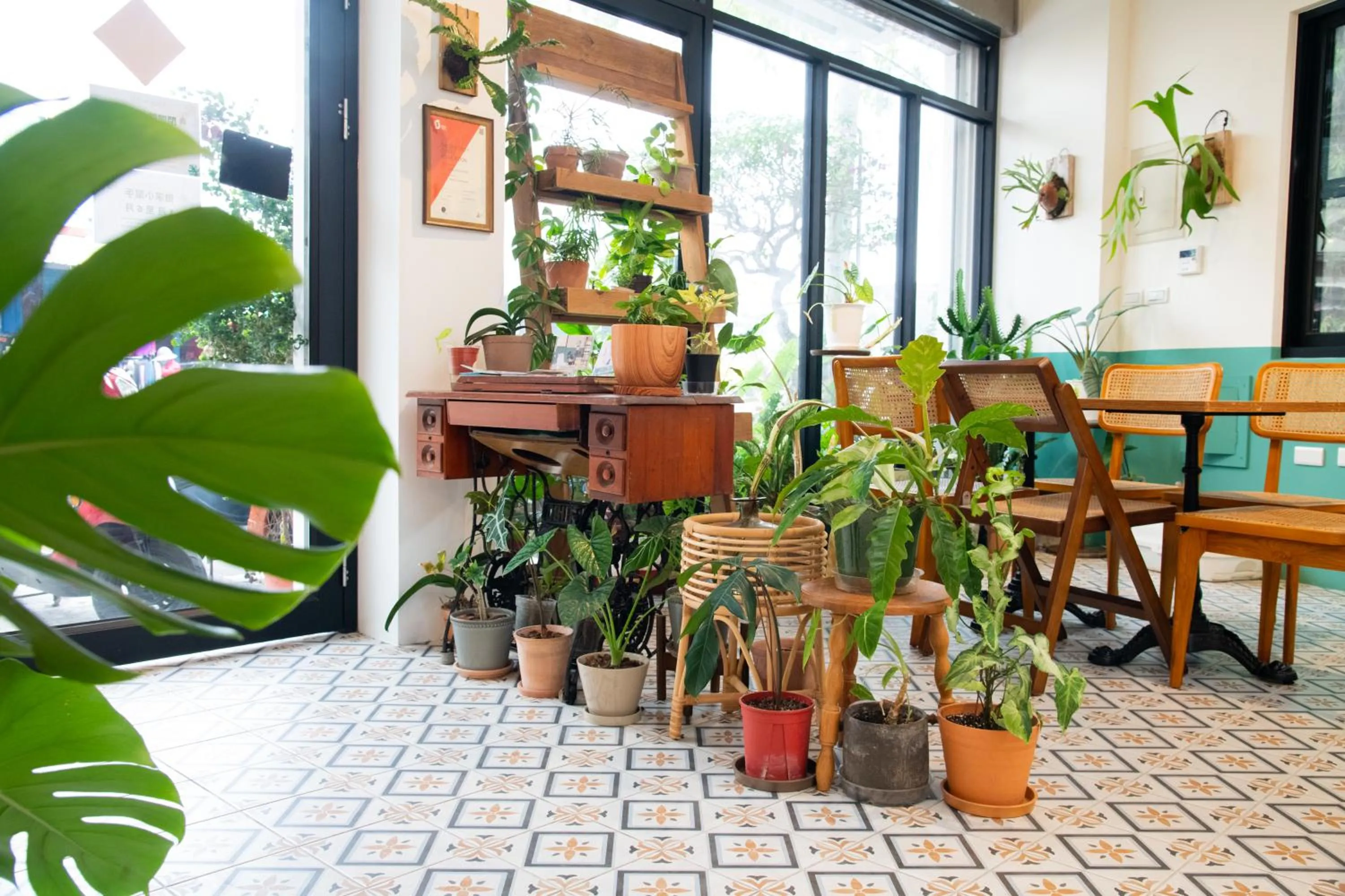 Living room in Lixia Hostel
