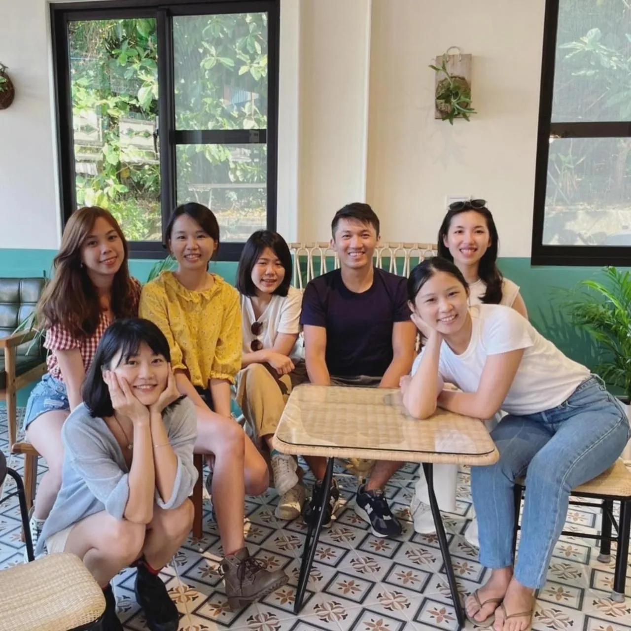 People in Lixia Hostel