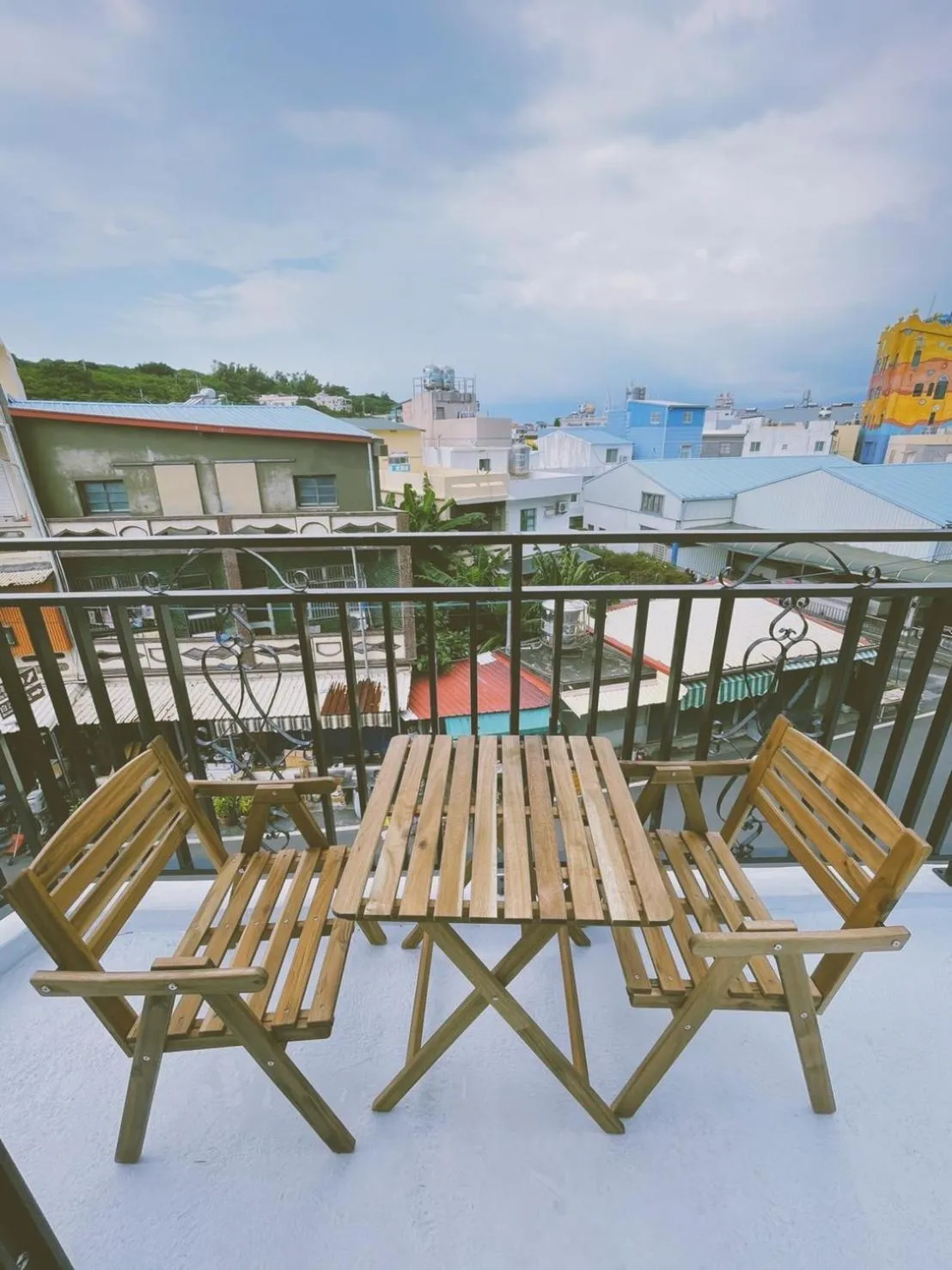 Patio in Lixia Hostel