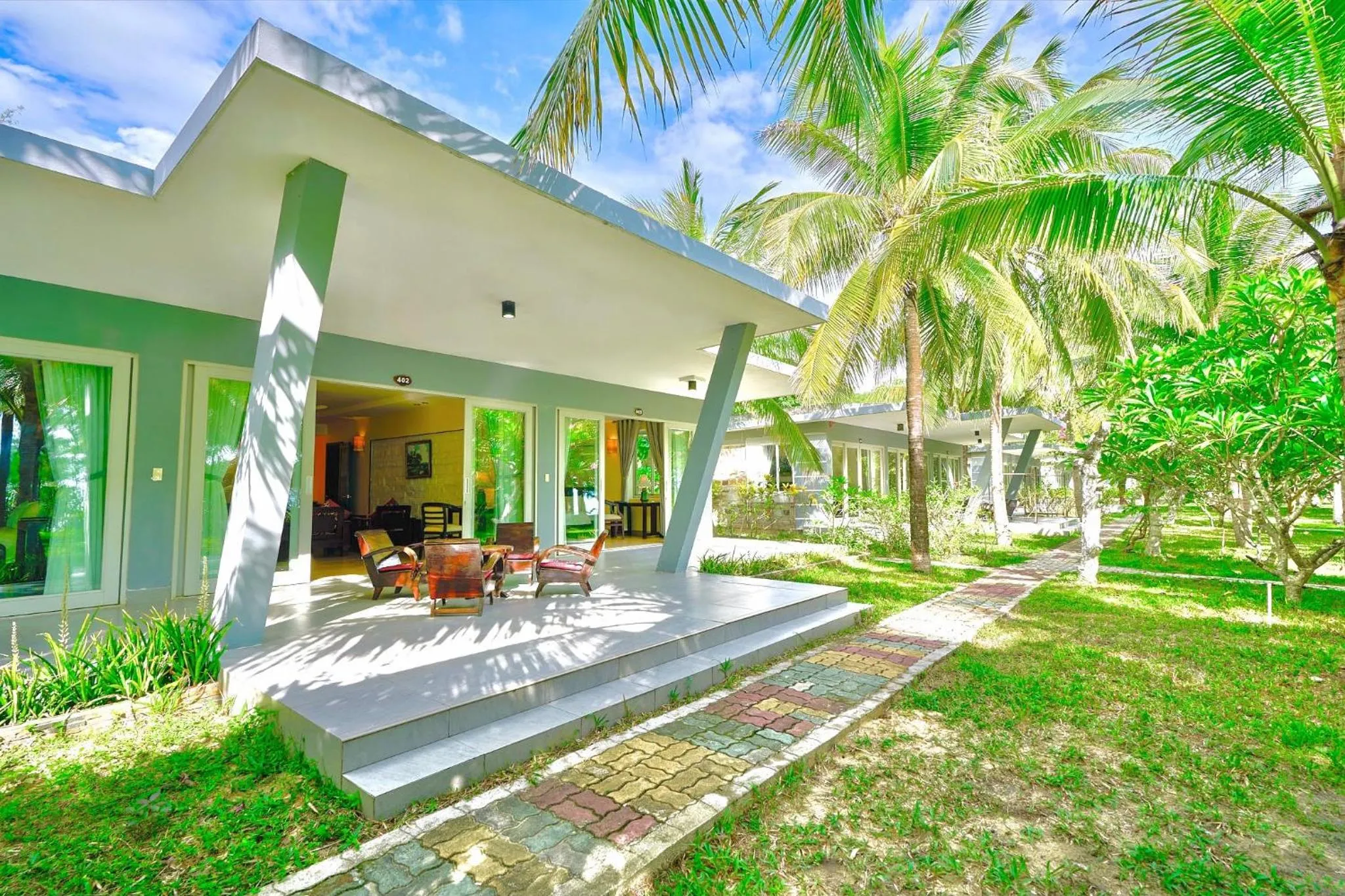 Property building in Lang Co Beach Resort