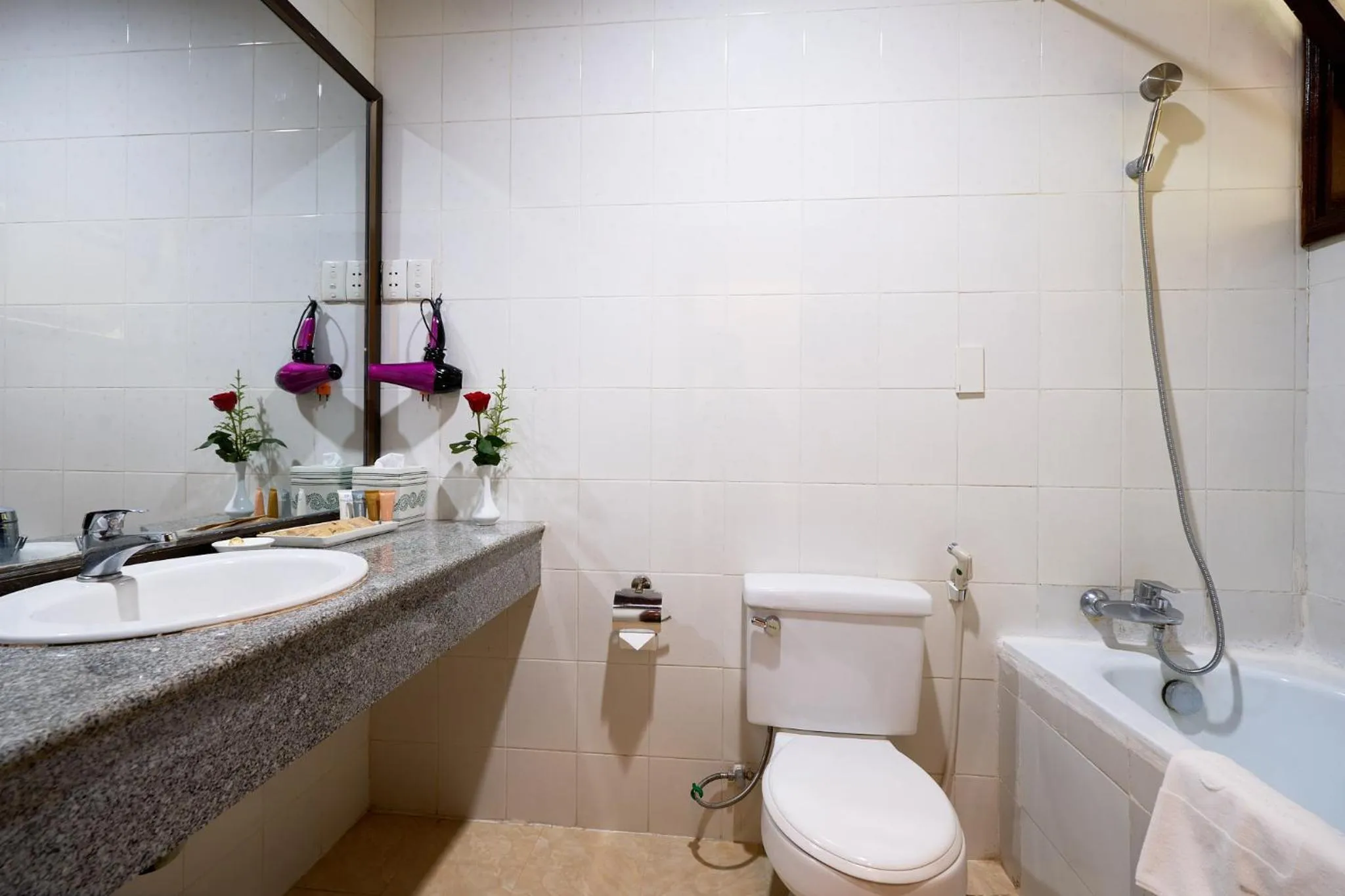 Shower in Lang Co Beach Resort