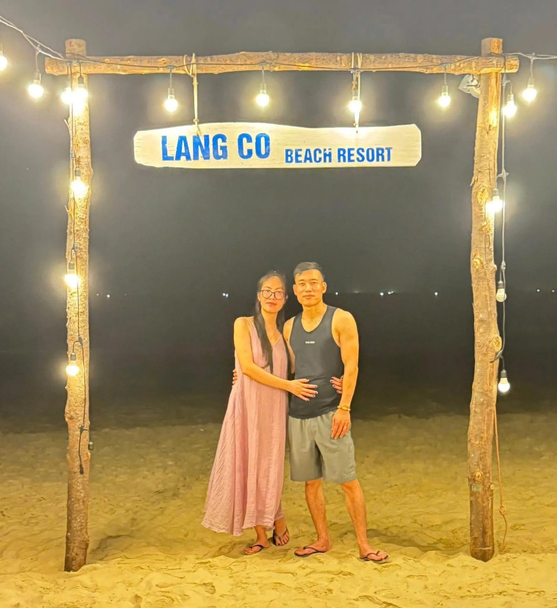 Beach in Lang Co Beach Resort