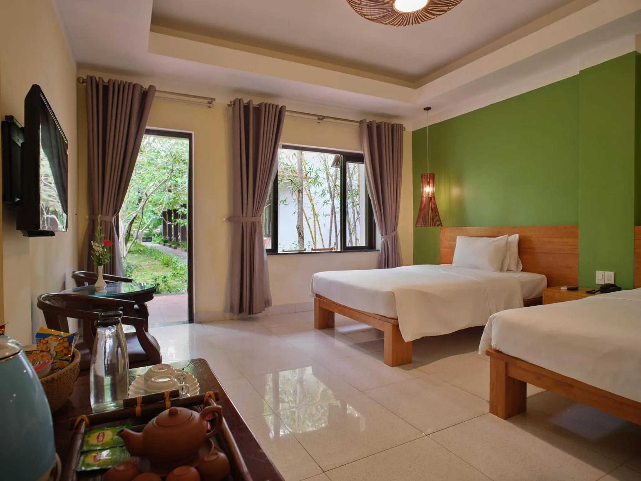 Communal lounge/ TV room in Lang Co Beach Resort