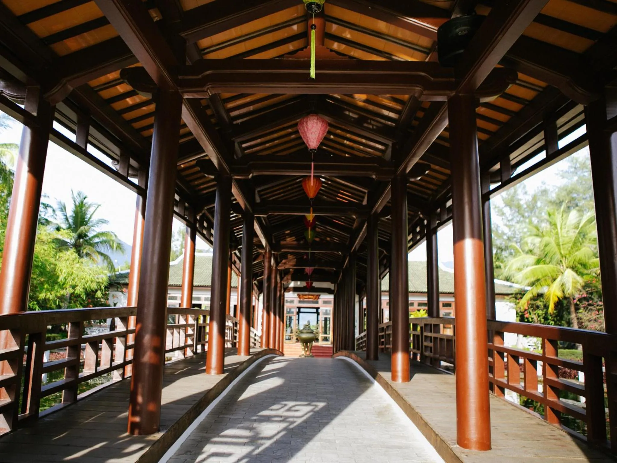 Decorative detail in Lang Co Beach Resort