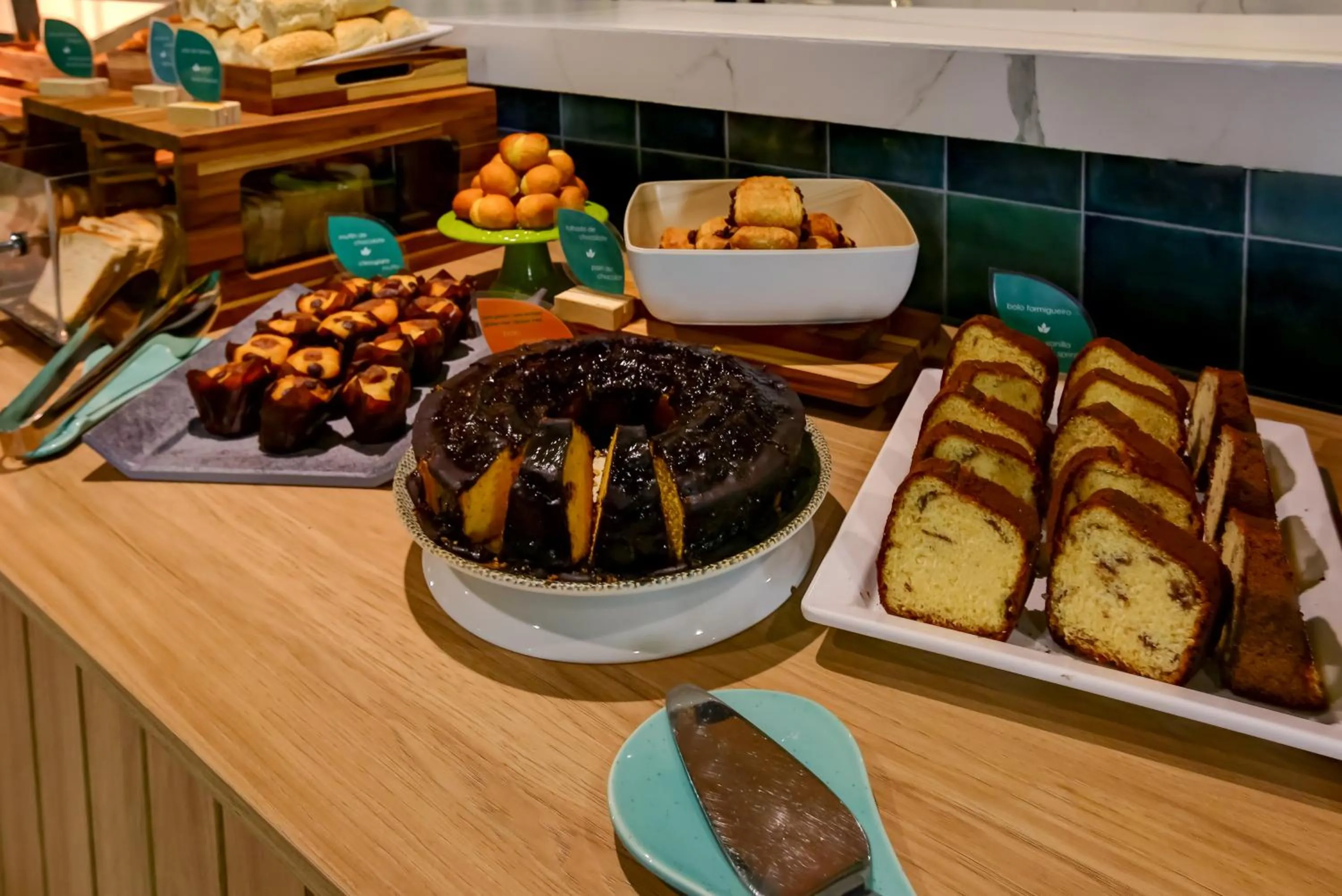 Breakfast in Hilton Garden Inn Rebouças