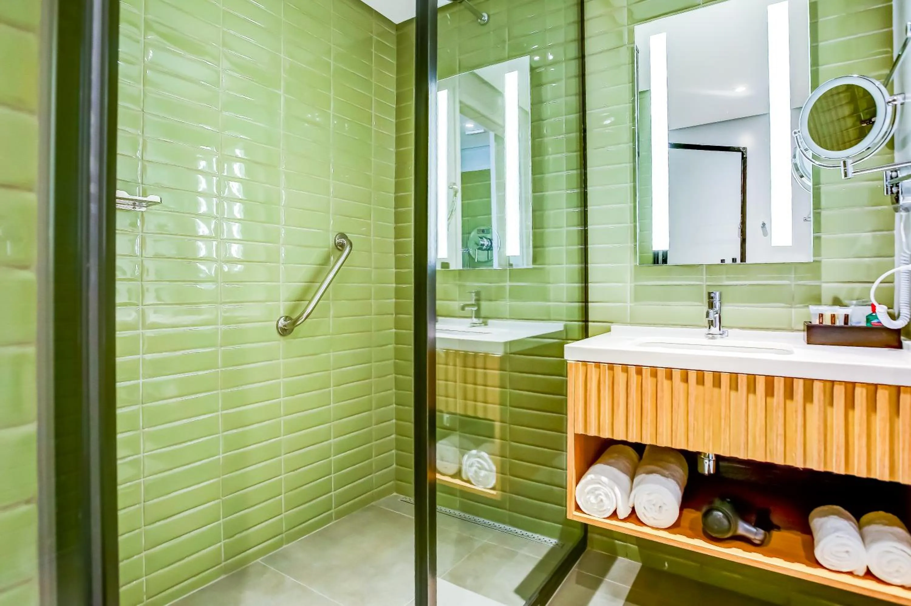 Bathroom in Hilton Garden Inn Rebouças