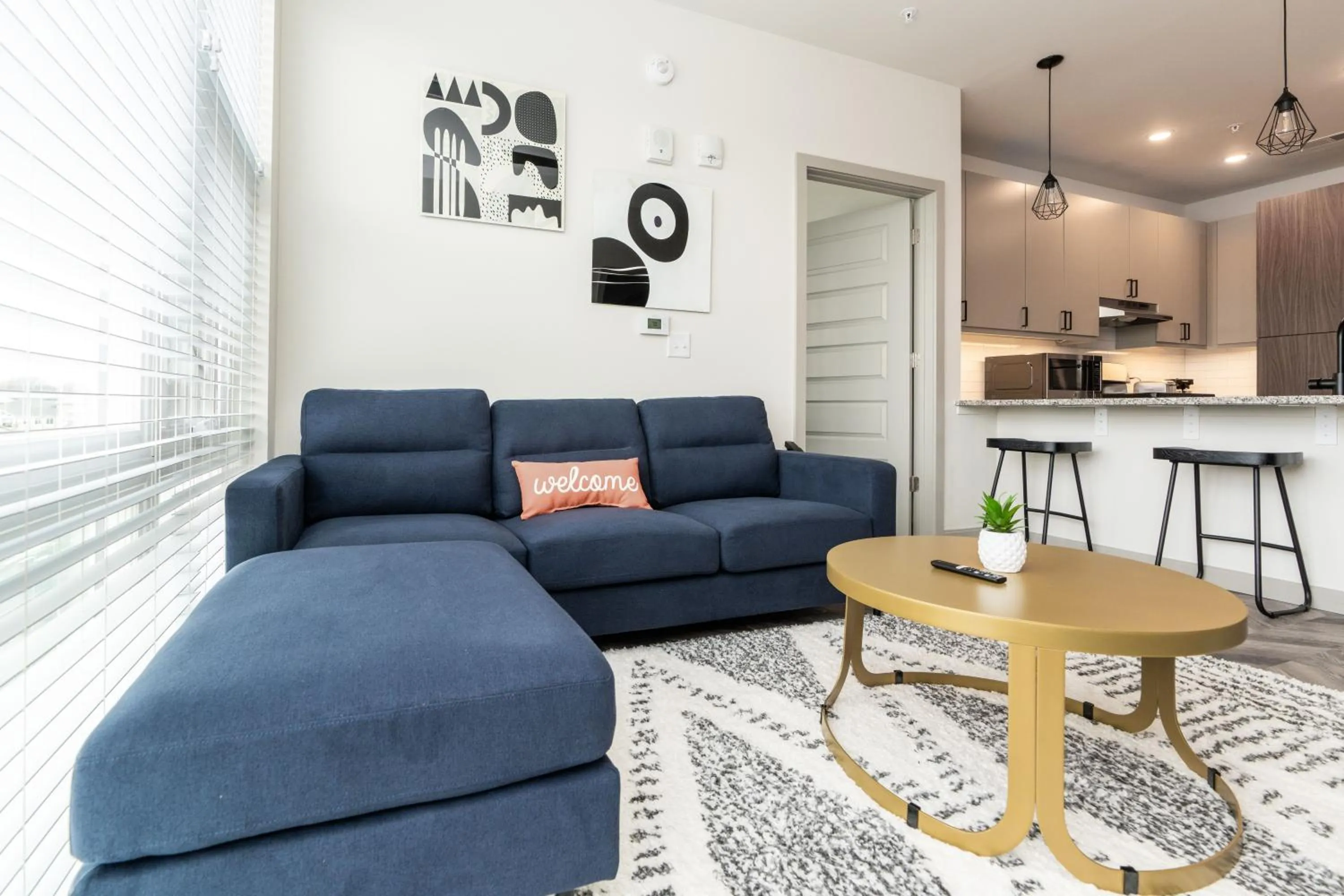 Living room in Yugo Guest Suites