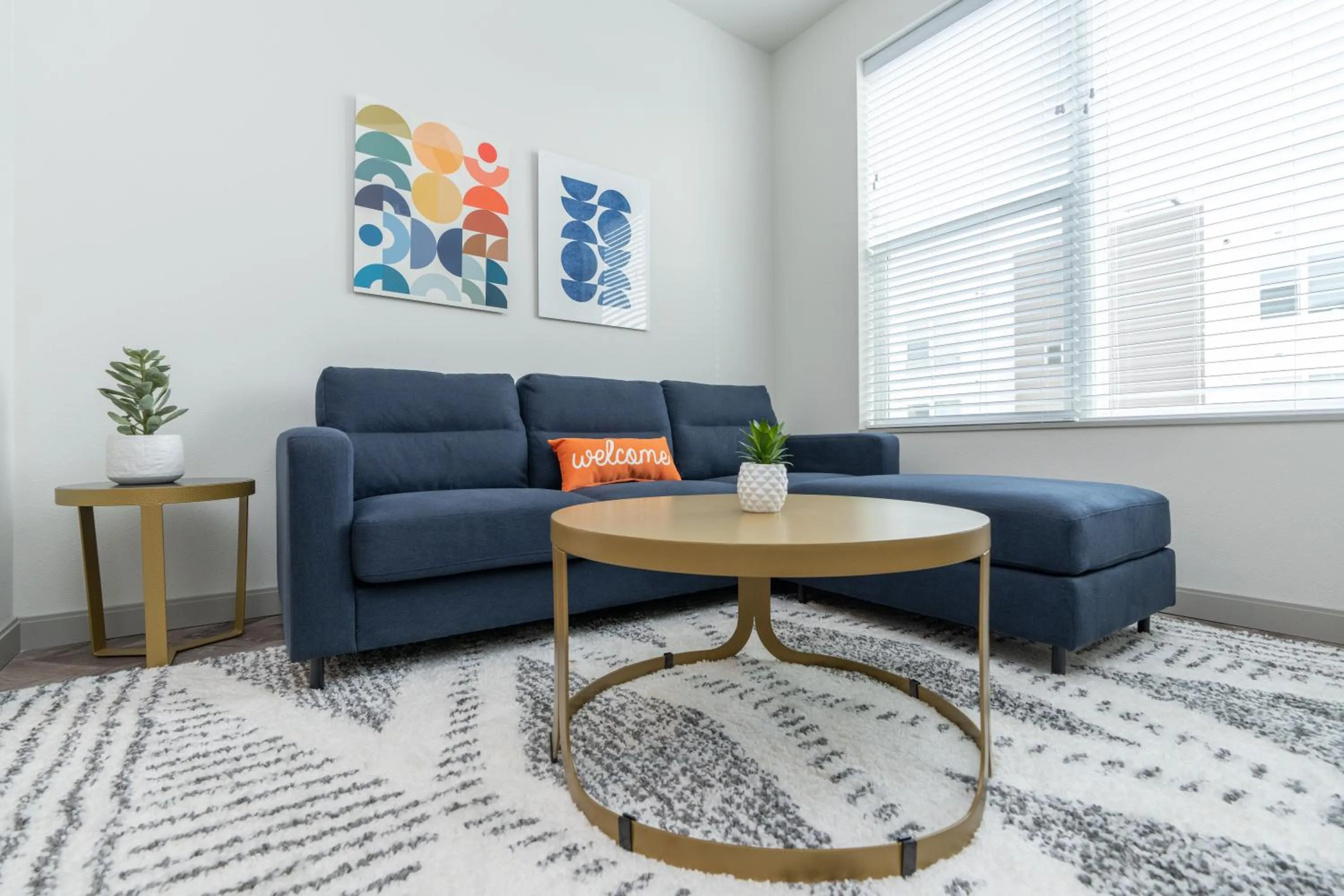 Living room in Yugo Guest Suites