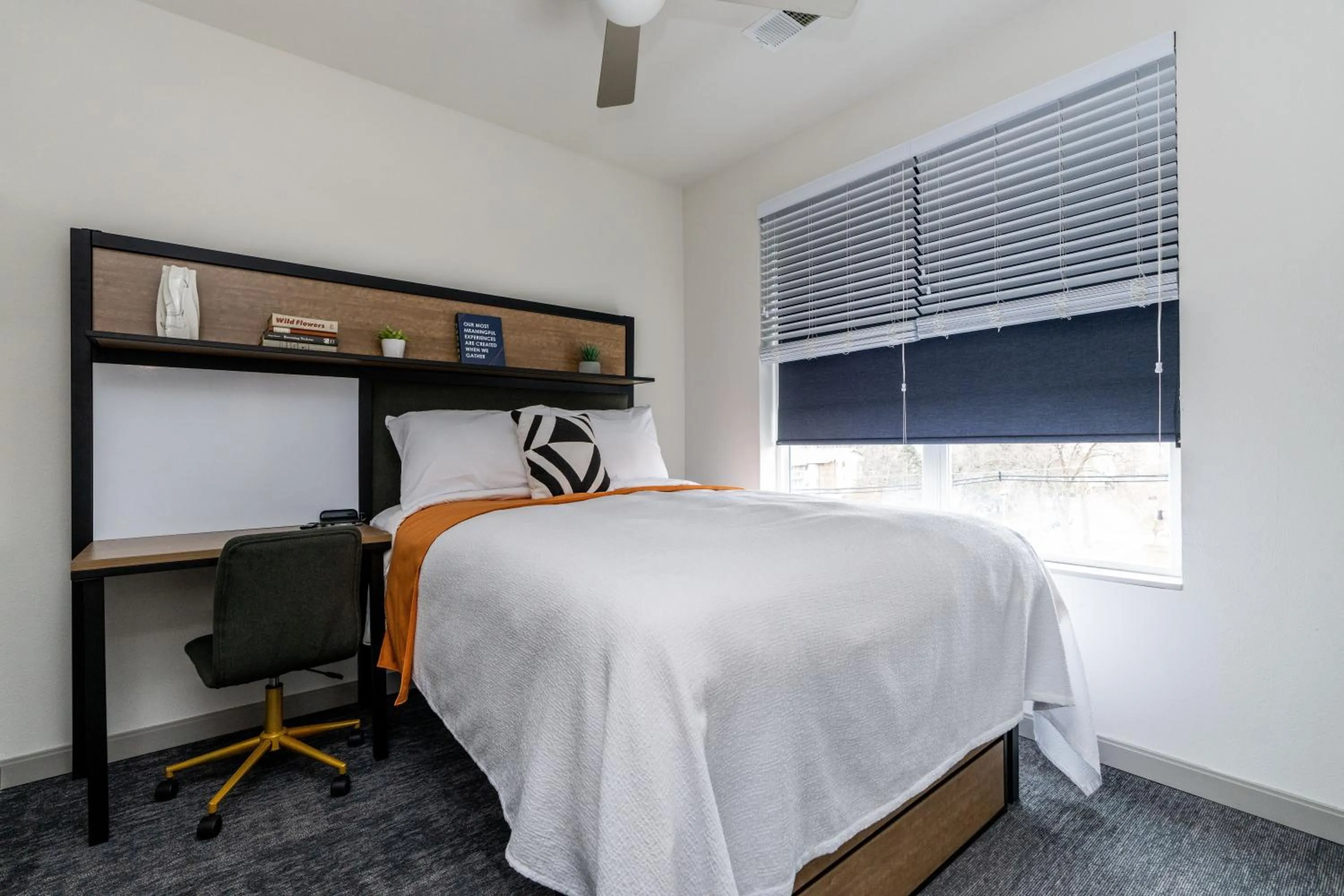 Bed in Yugo Guest Suites