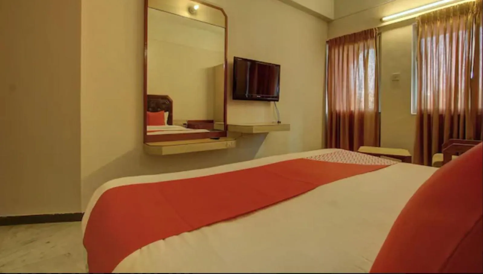 Bed in Padmam Hotel