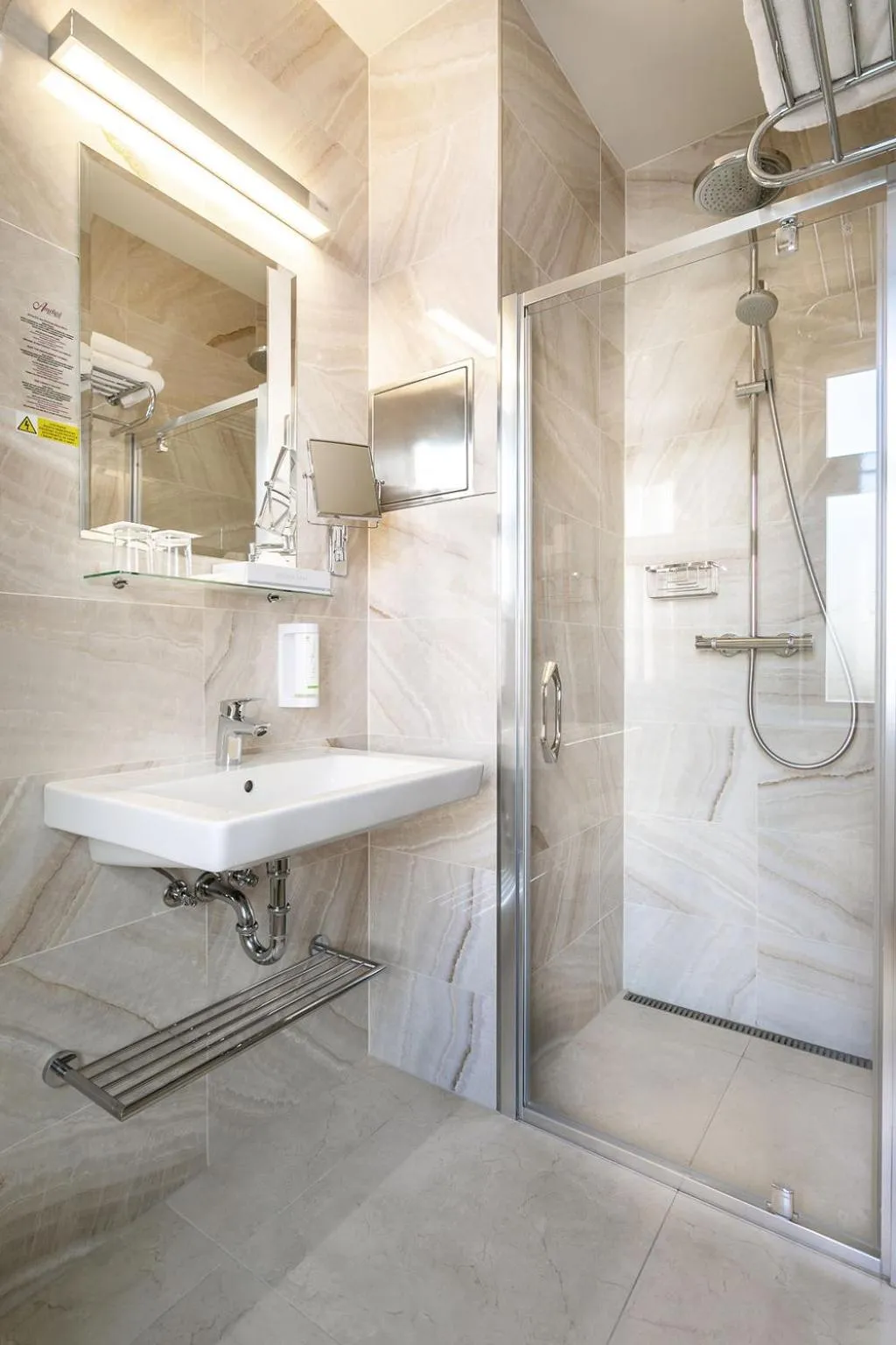 Bathroom in Ametyst Hotel Praha