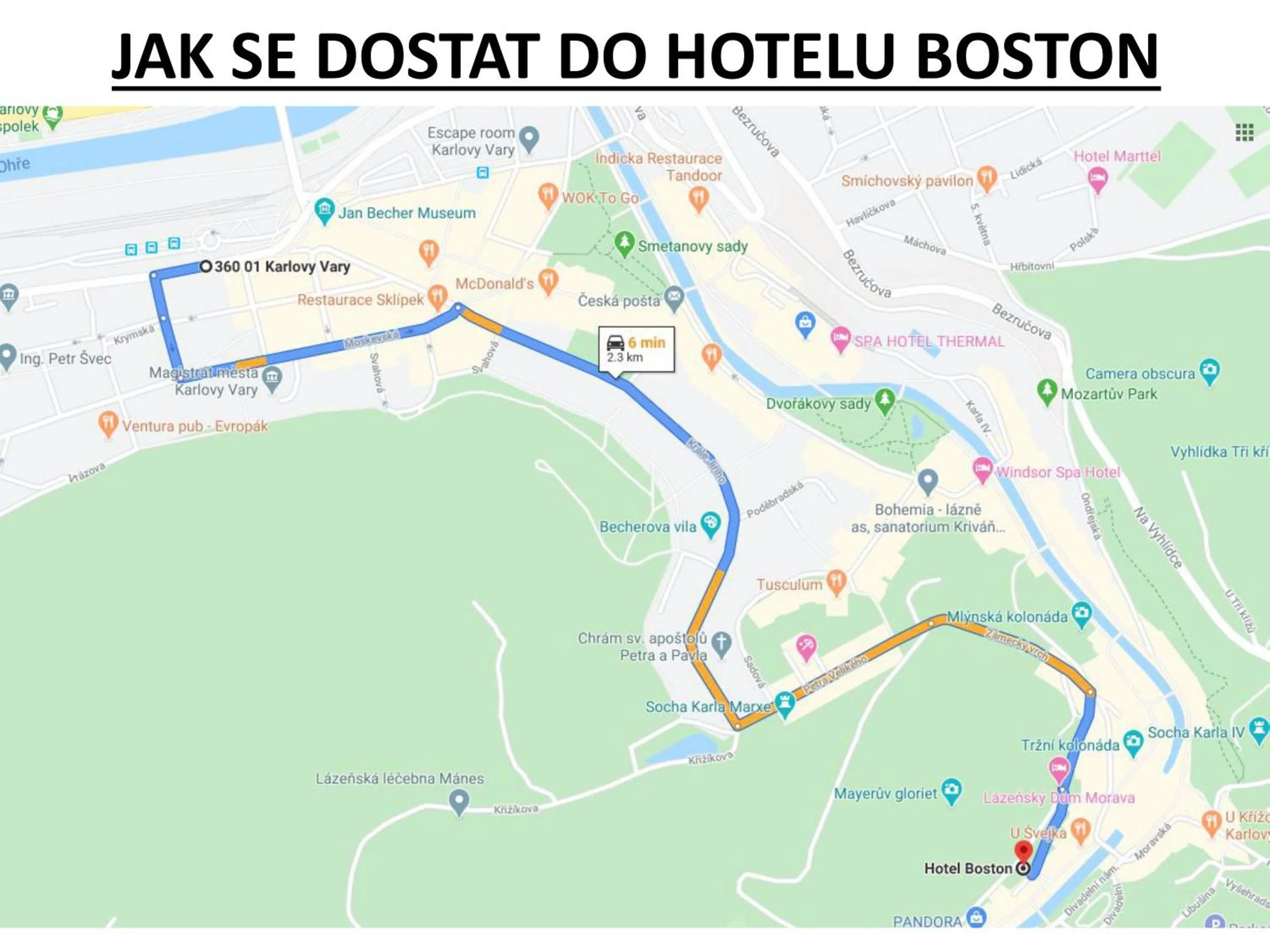 Guests in Hotel Boston