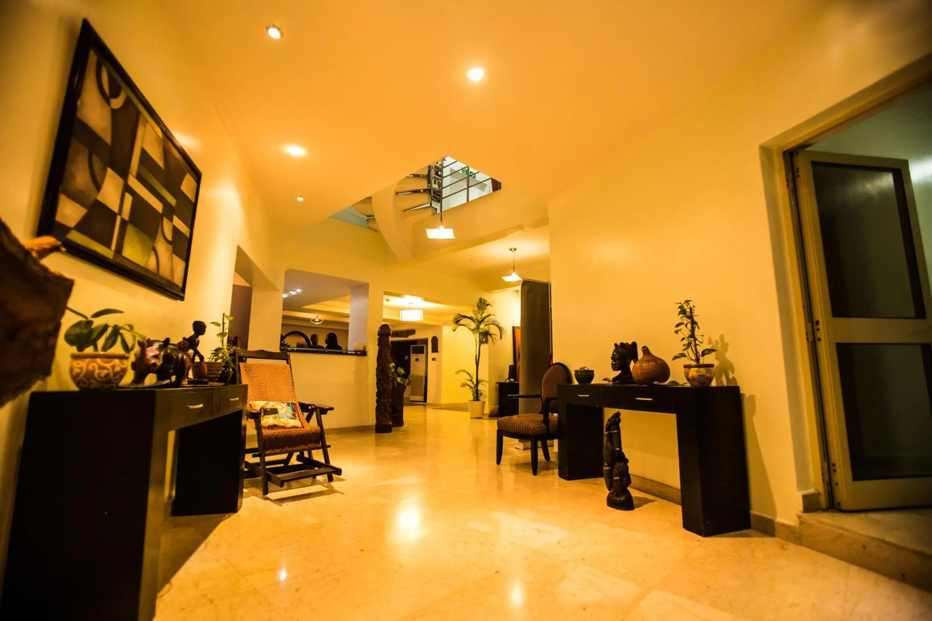 Lobby or reception in Hotel Bon Voyage