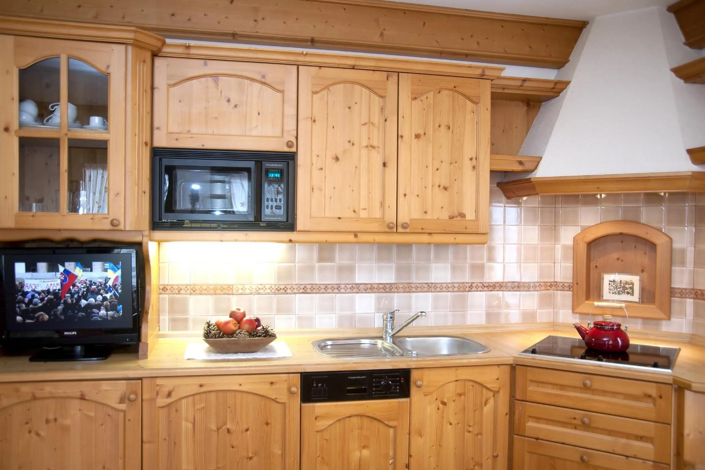 Kitchen or kitchenette in Residence Peniè