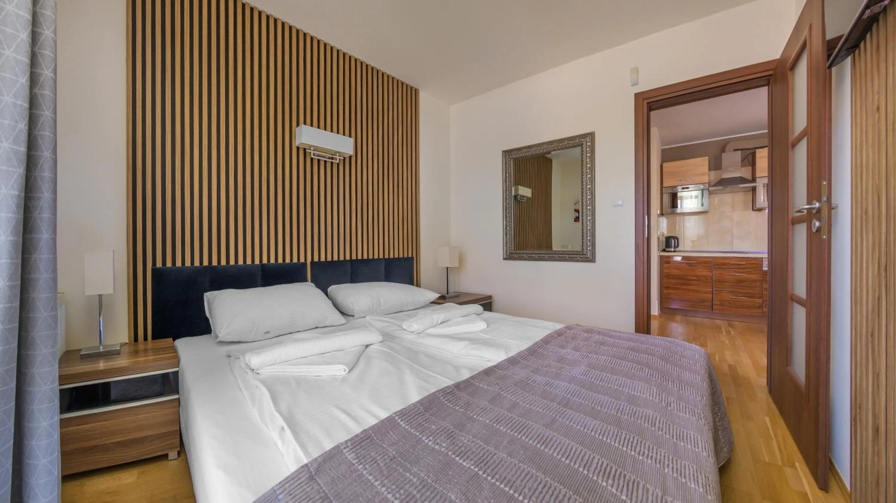 Bed in Villa Klif, Sun & Snow