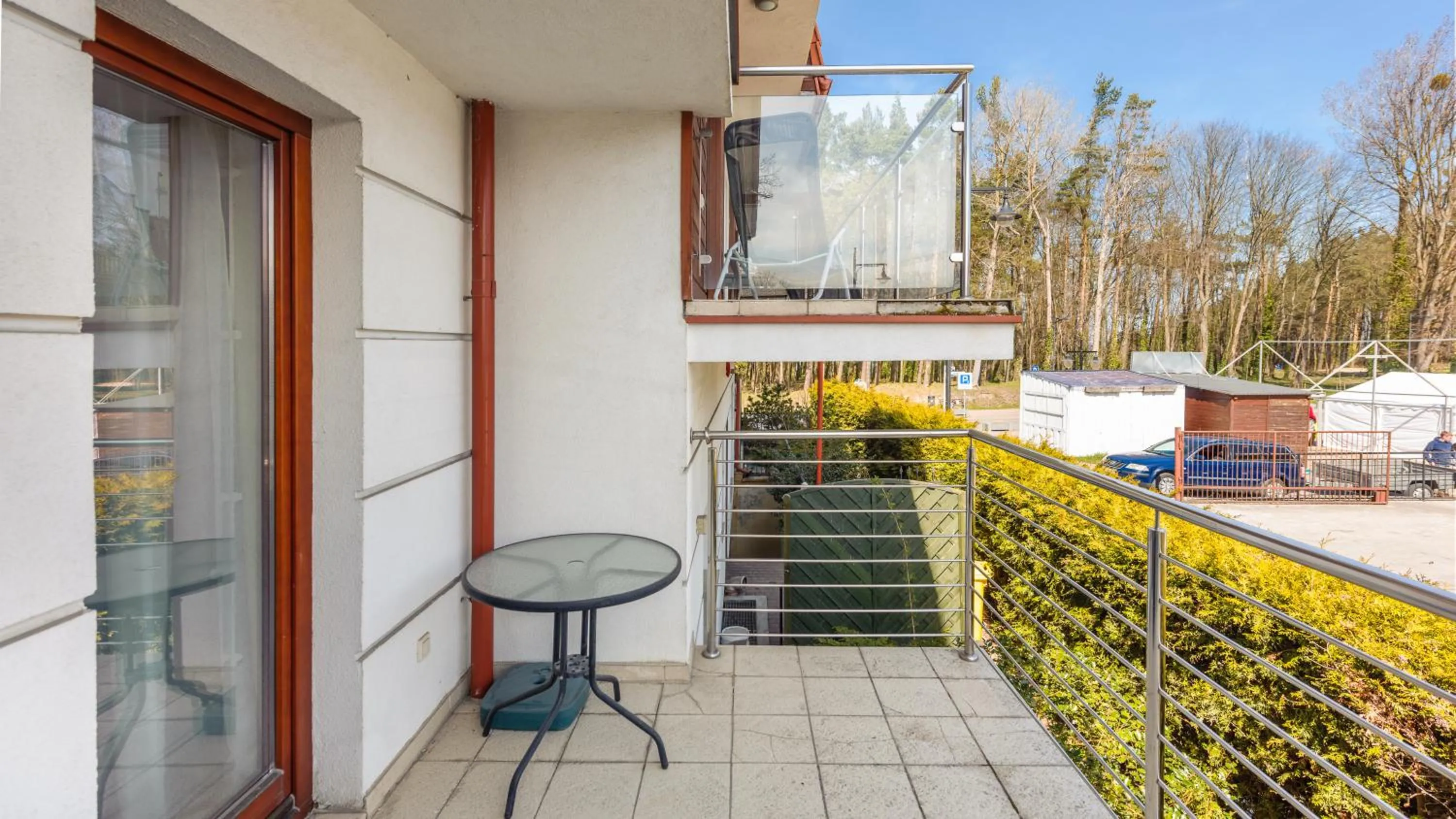 Balcony/Terrace in Villa Klif, Sun & Snow