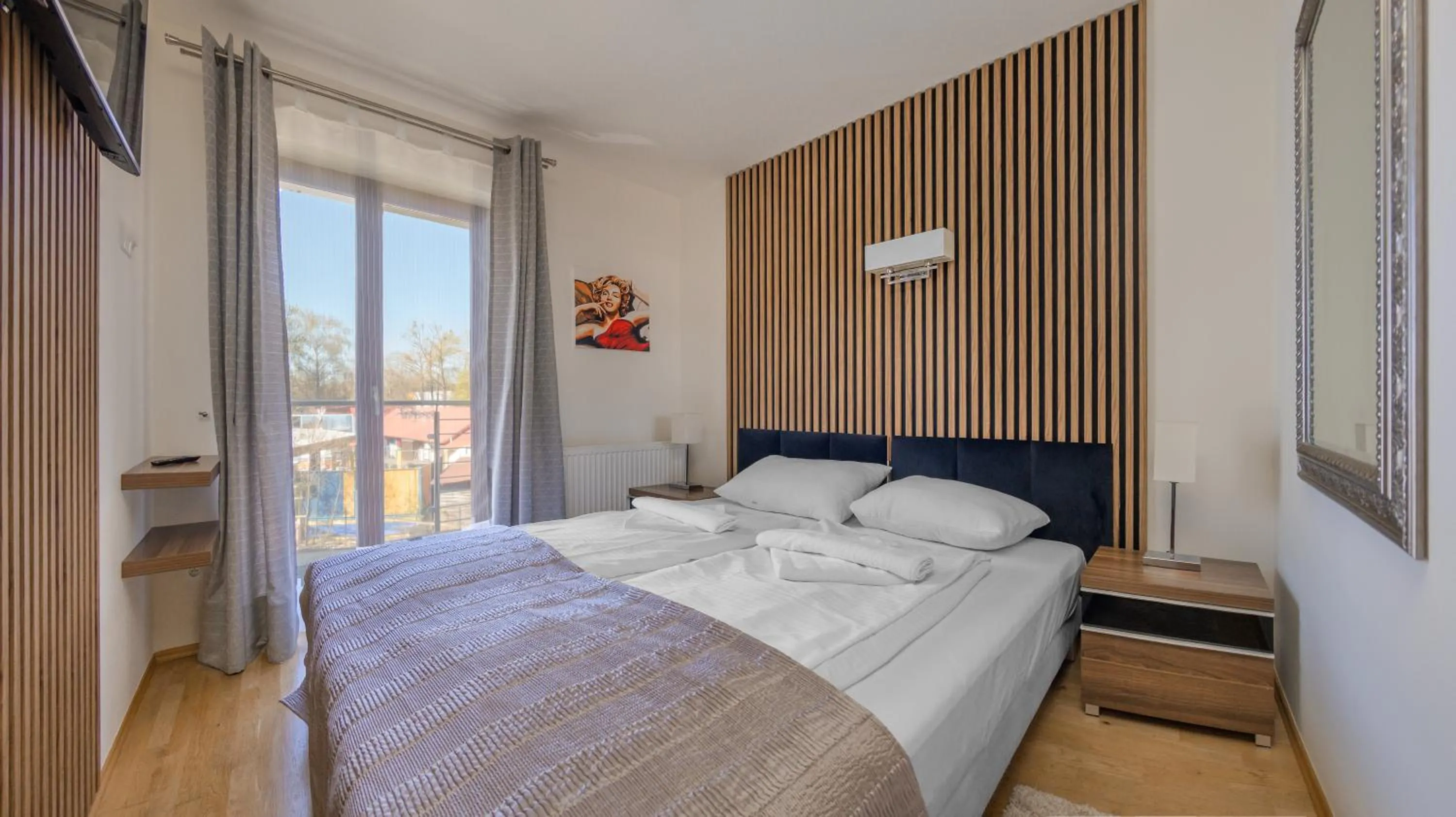 Bed in Villa Klif, Sun & Snow