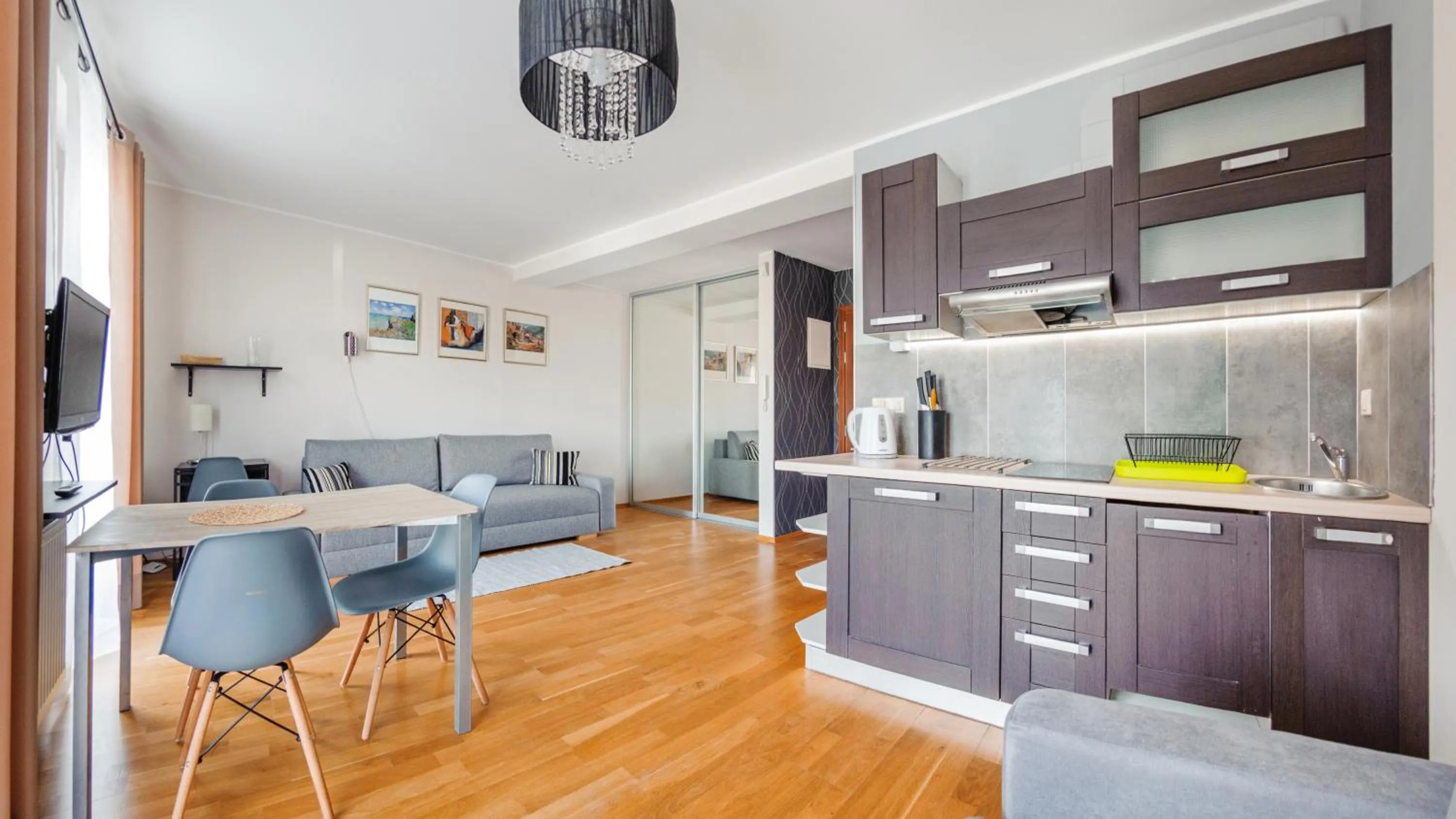 Kitchen or kitchenette in Villa Klif, Sun & Snow