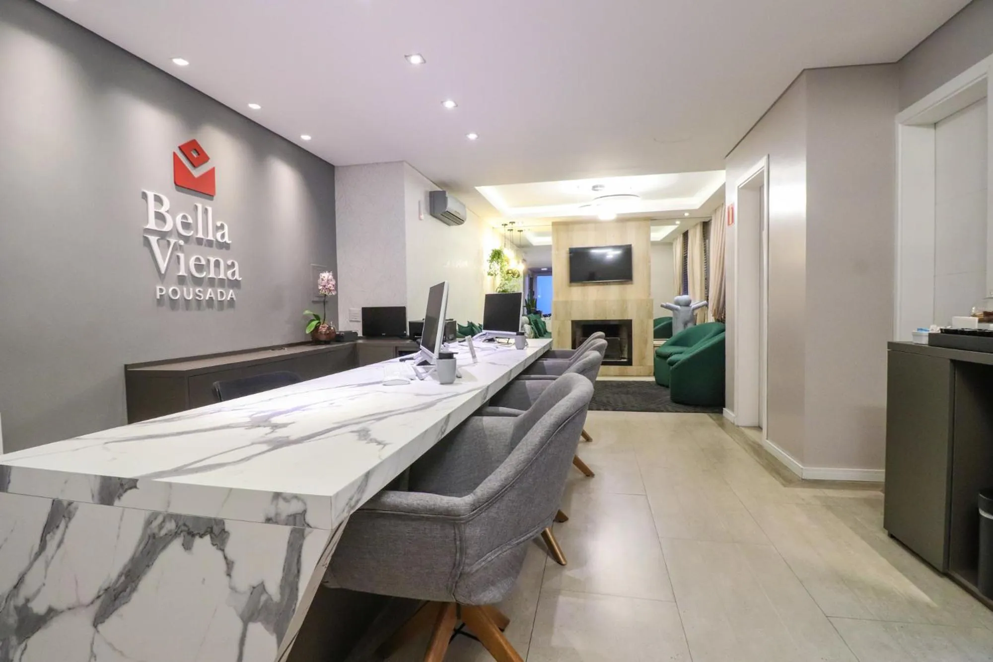 Lobby or reception in Pousada Bella Viena