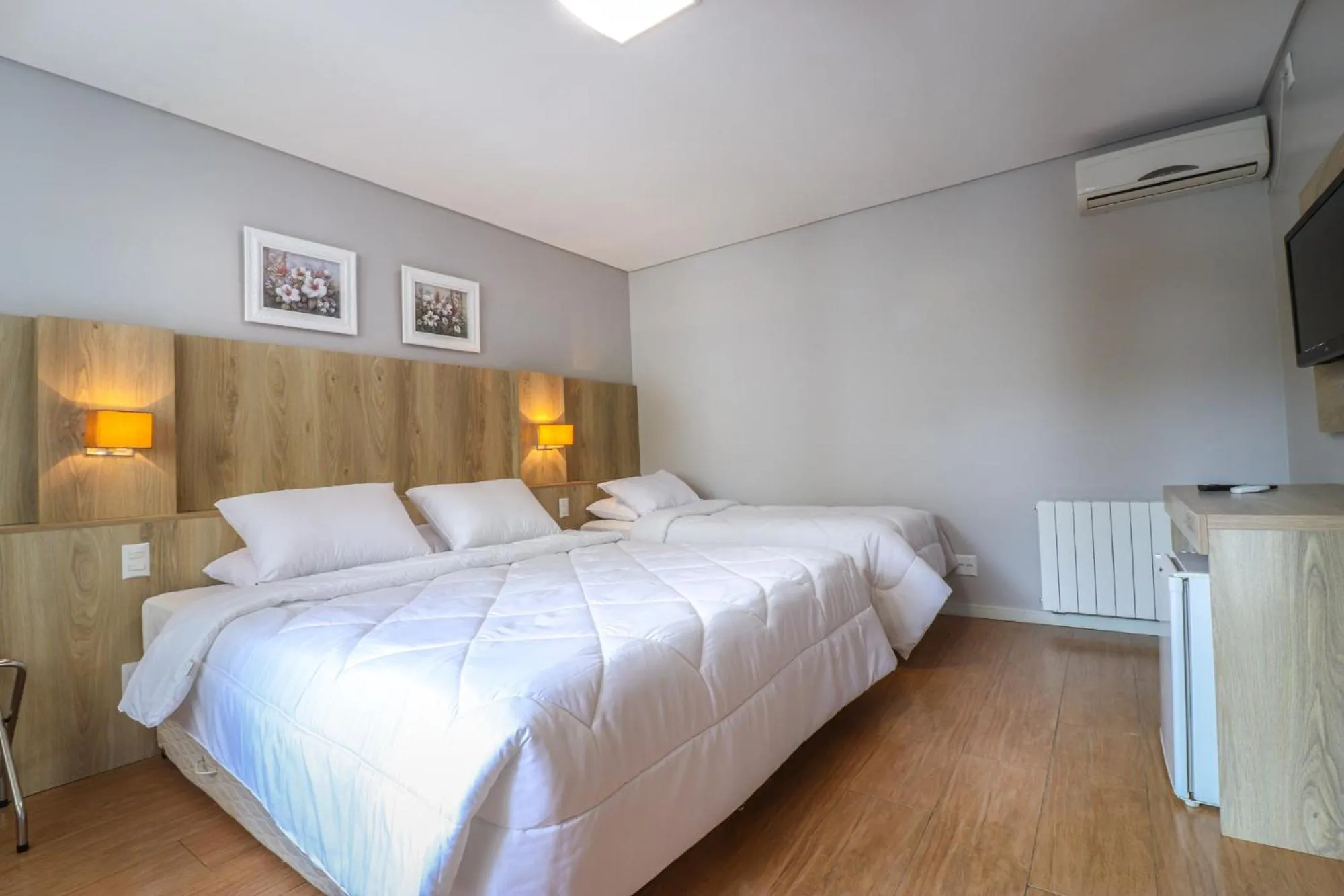 Bed in Pousada Bella Viena