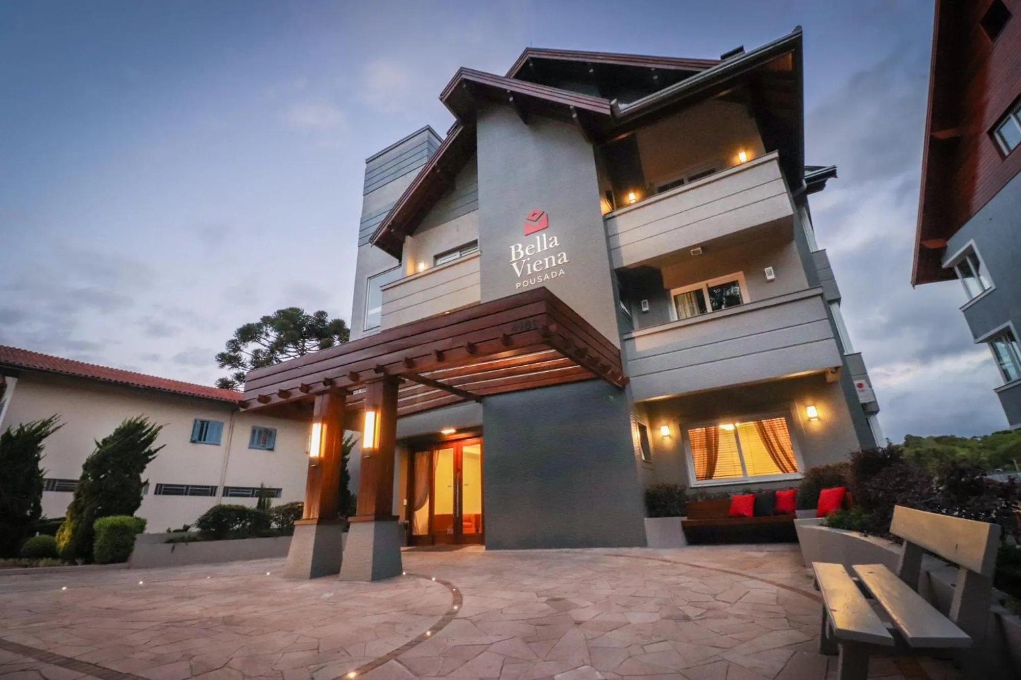 Property building in Pousada Bella Viena