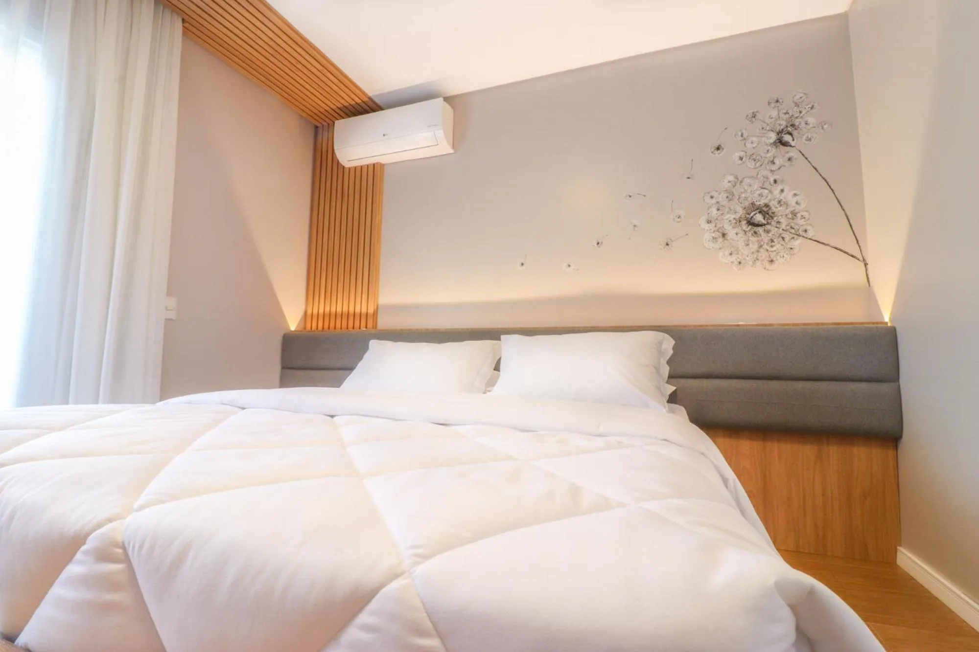 Bed in Pousada Bella Viena