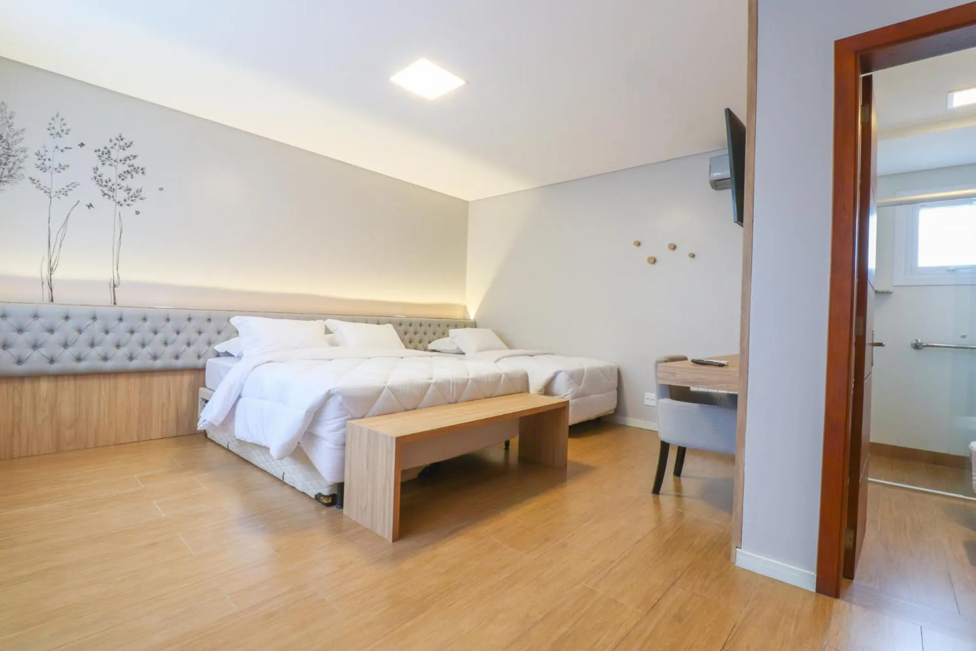 Photo of the whole room, Bed in Pousada Bella Viena