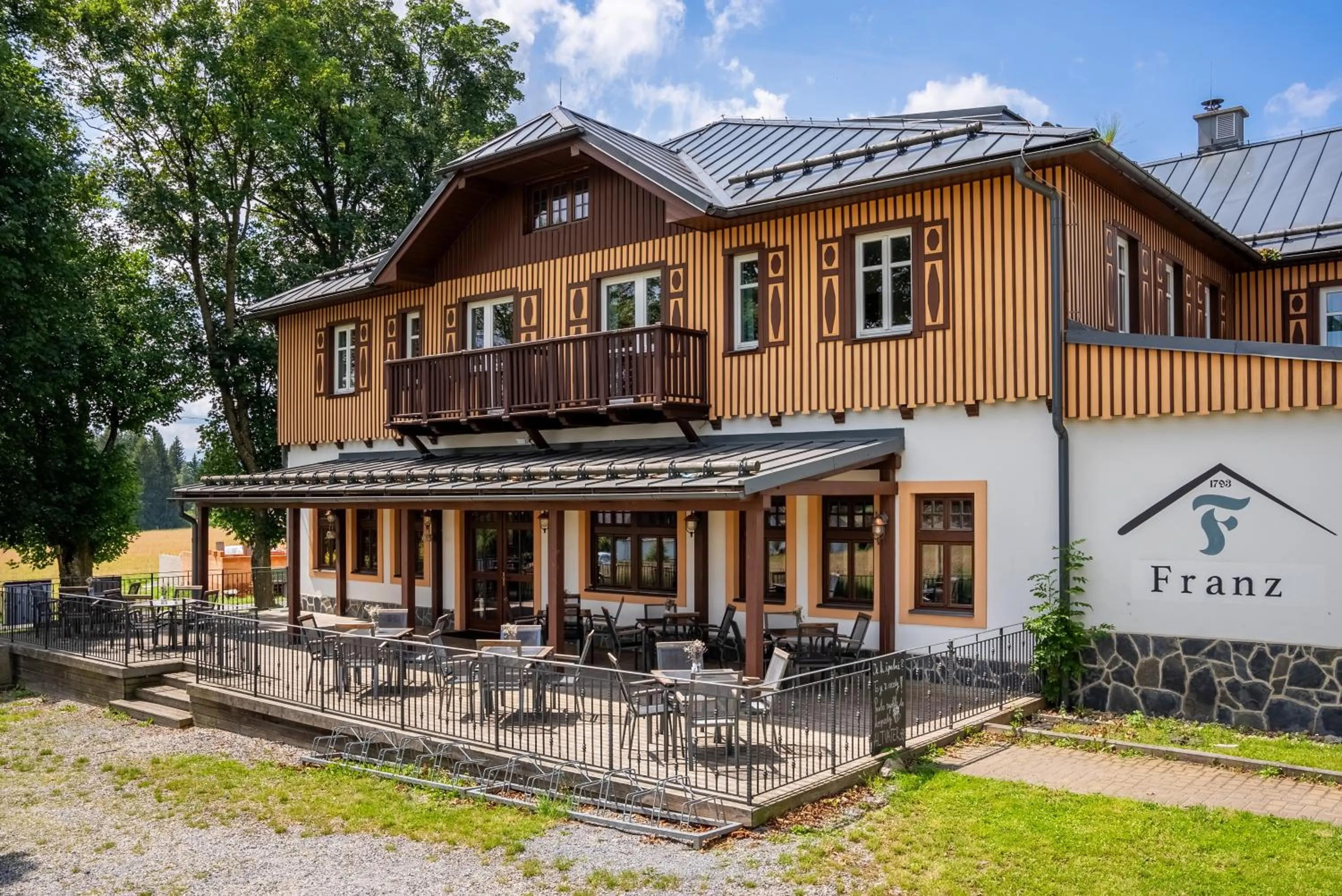 Balcony/Terrace in Hotel Franz