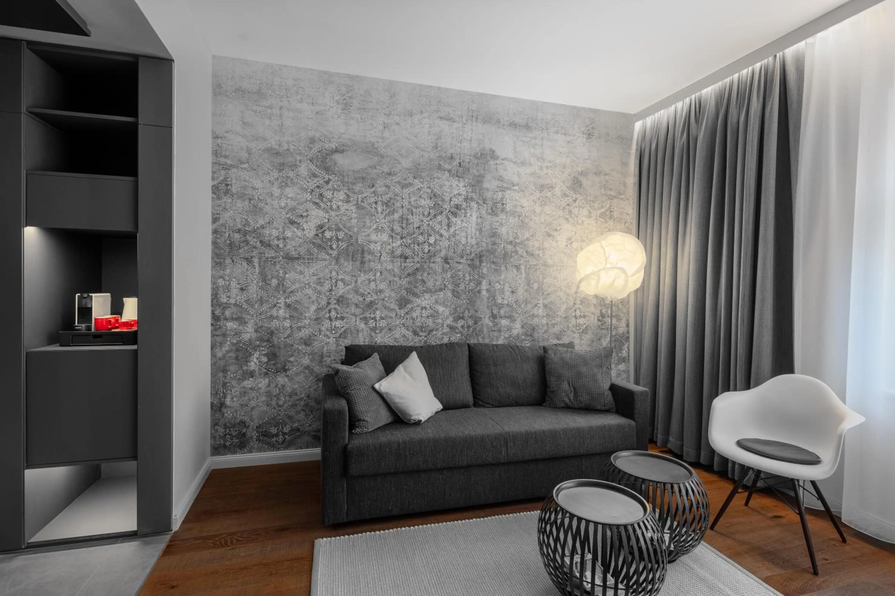 Living room in THE MANES Boutique Hotel Prague