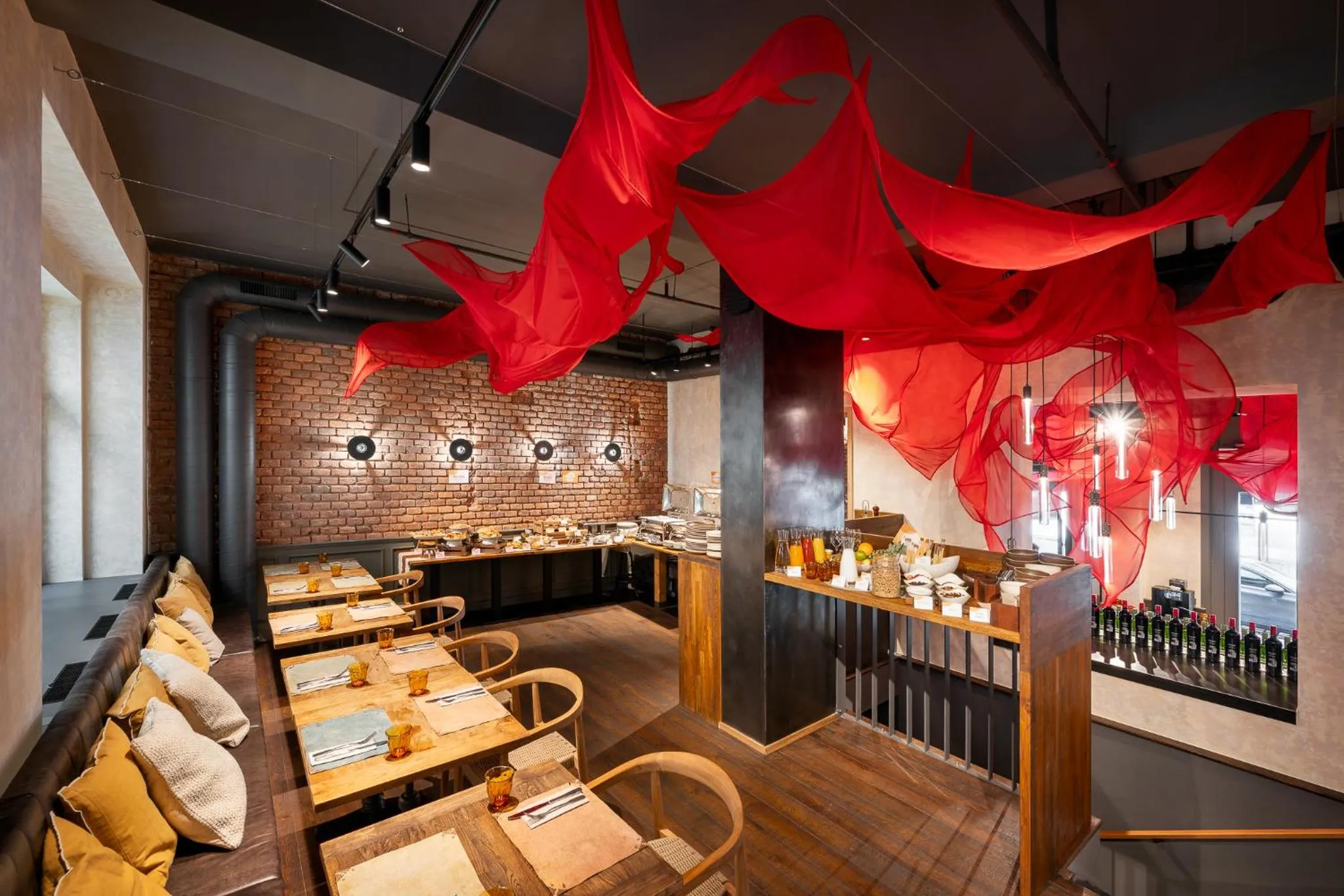 Breakfast in THE MANES Boutique Hotel Prague