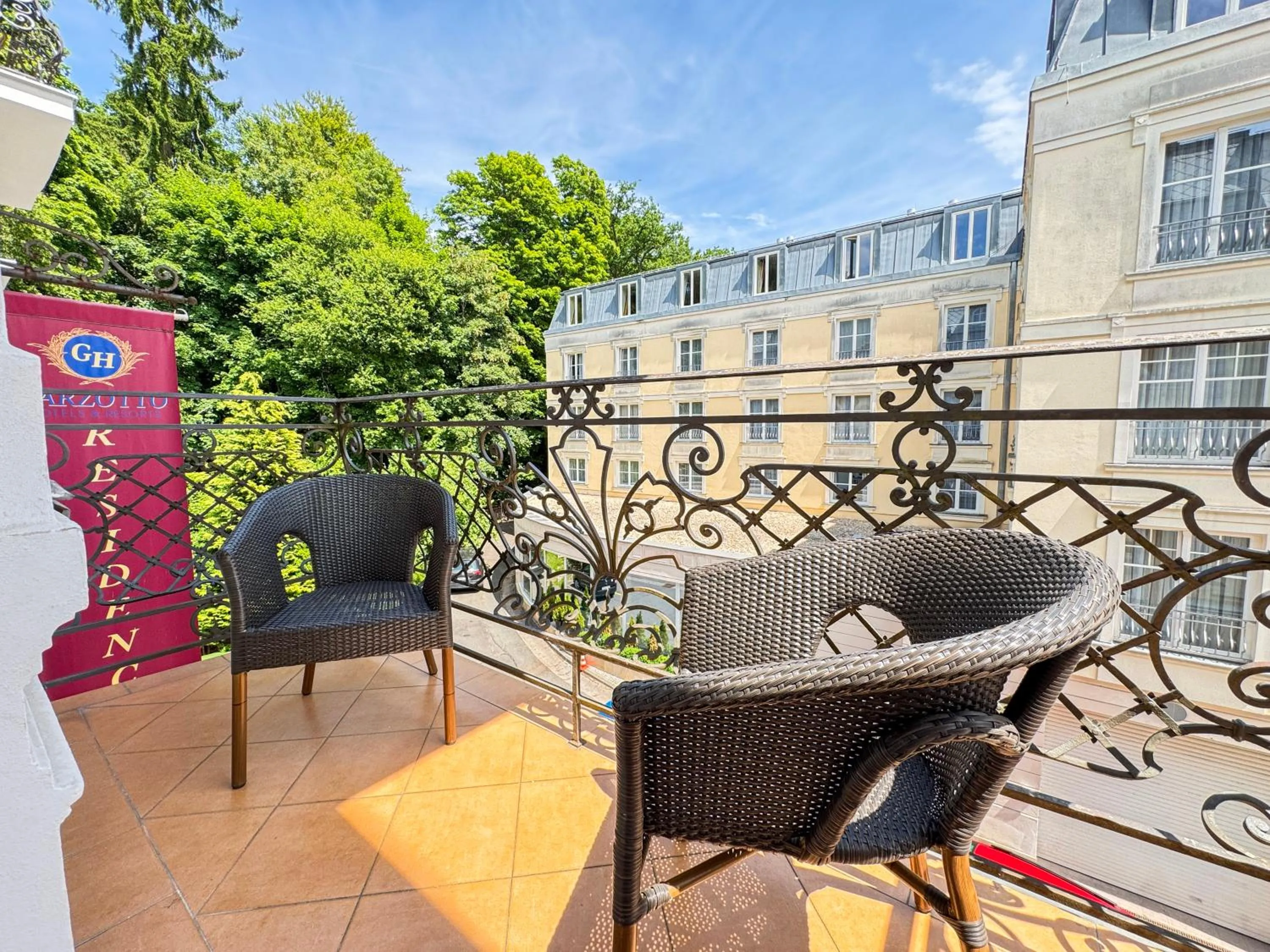 Balcony/Terrace in Residence Romanza