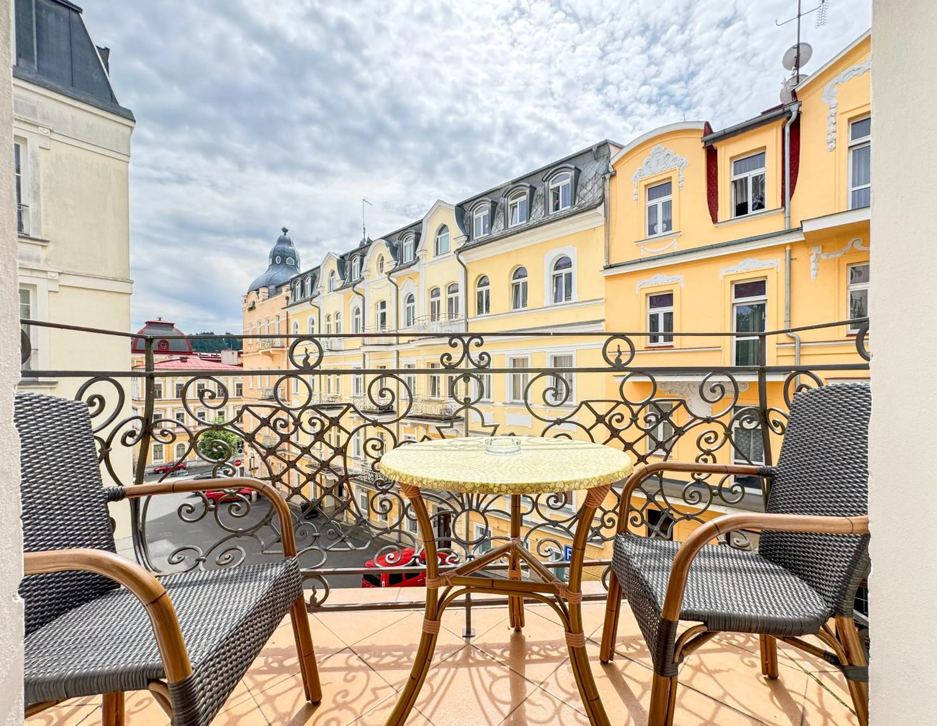 Balcony/Terrace in Residence Romanza