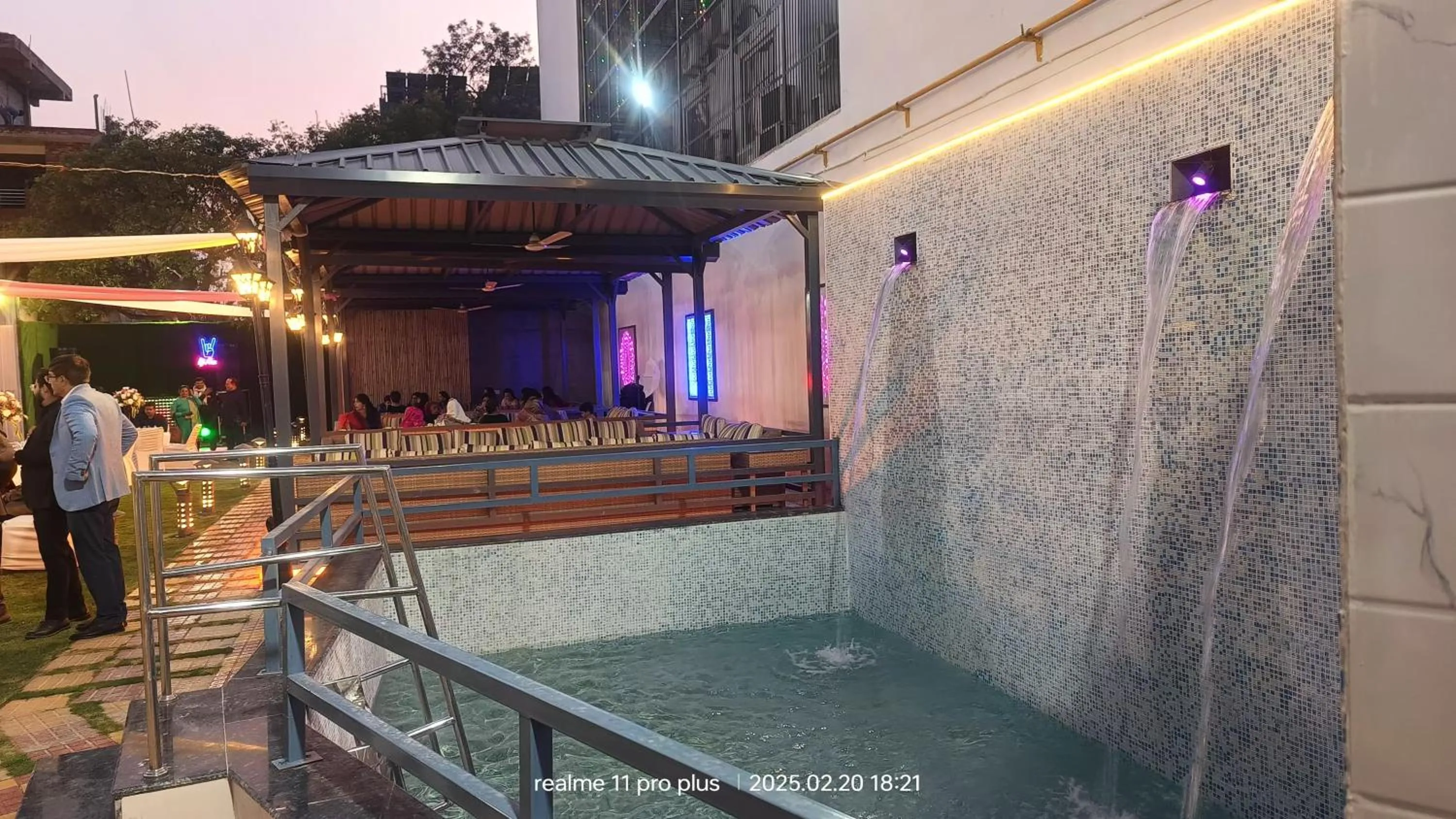 Swimming pool in Twin Towers