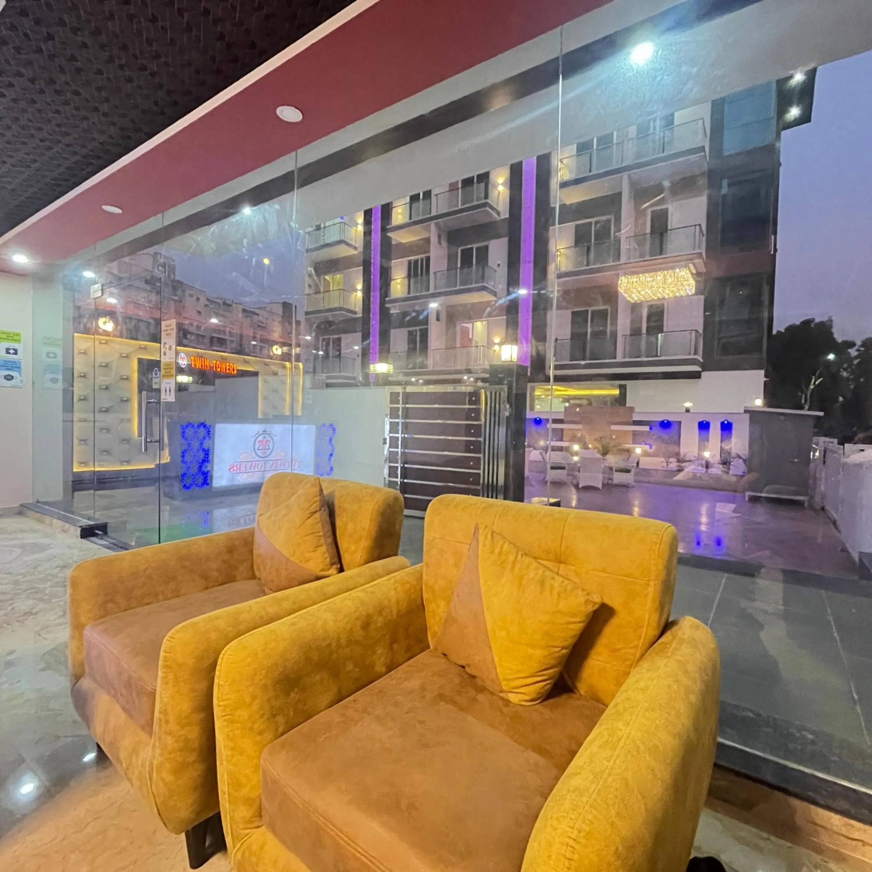 Living room in Twin Towers